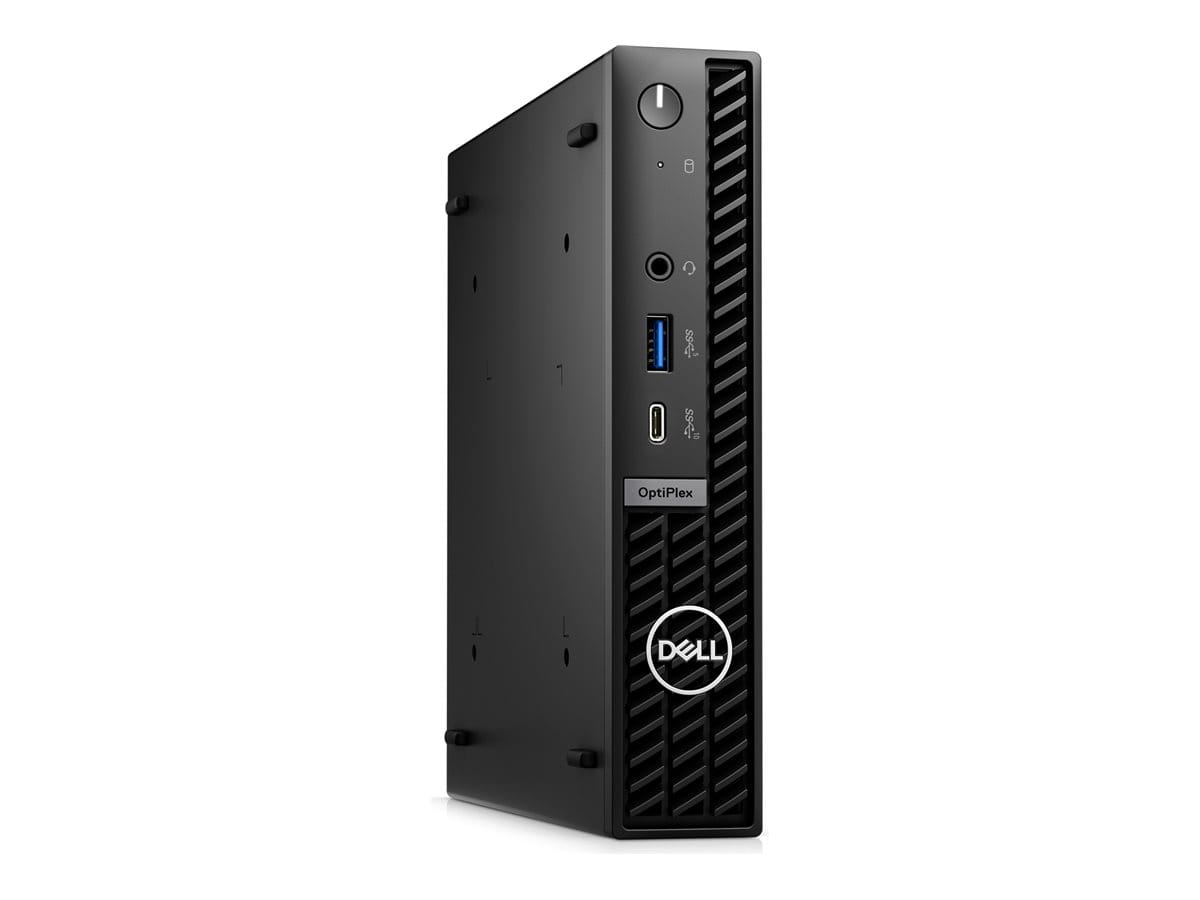 Dell OptiPlex 7020 (version 2024) - Micro - Core i5 12500T / 2 GHz - RAM 16 GB - SSD 512 GB - NVMe, Class 25 - UHD Graphics 770 - 1GbE, Bluetooth, Wi-Fi 6E - WLAN: Bluetooth, 802.11a/b/g/n/ac/ax (Wi-Fi 6E)