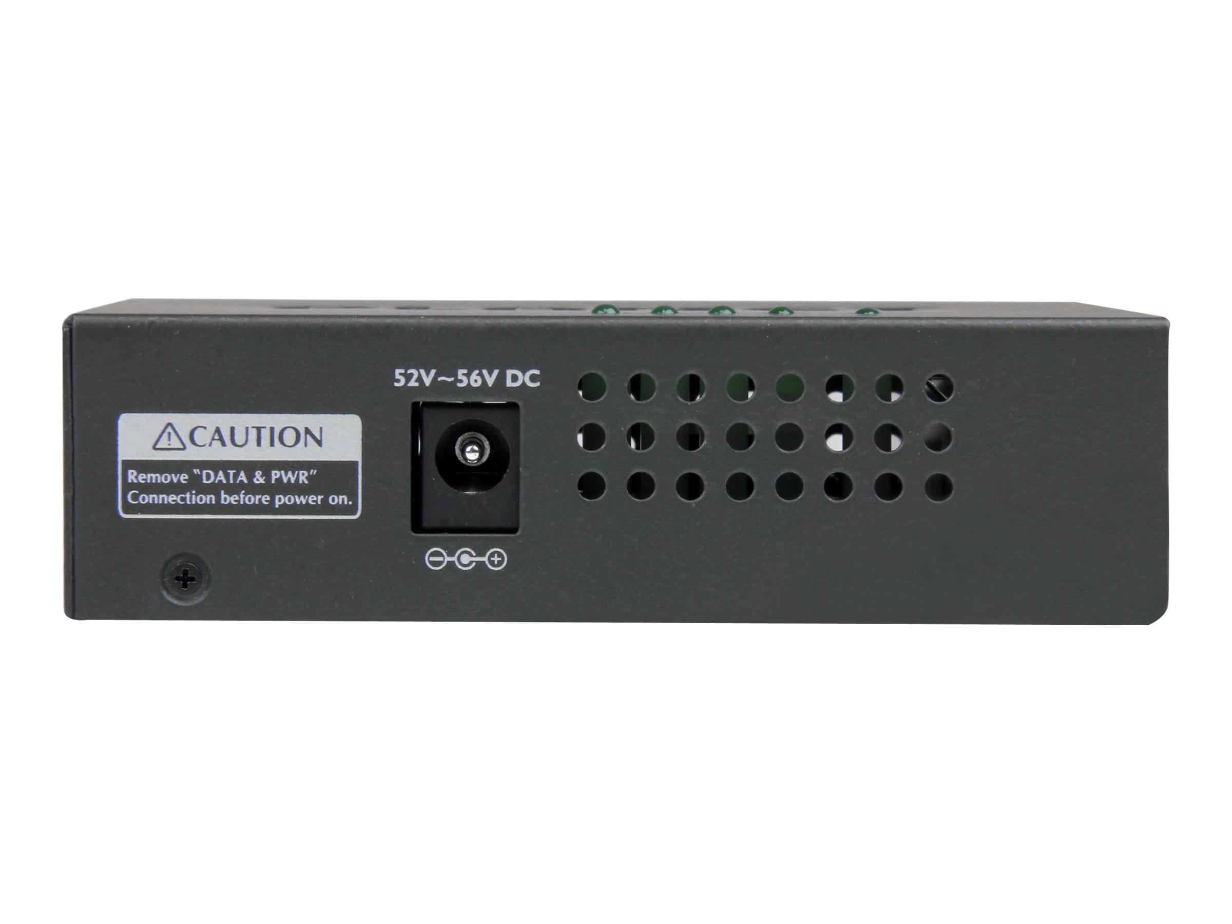 StarTech.com 4 Port Gigabit midspan - PoE+ Injektor