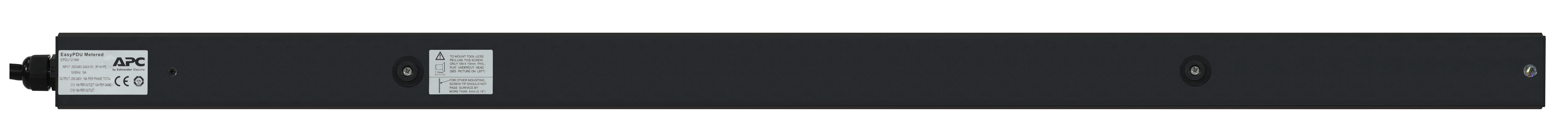 APC Easy Basic Rack PDU EPDU1216B - Stromverteilungseinheit (Rack - einbaufähig)
