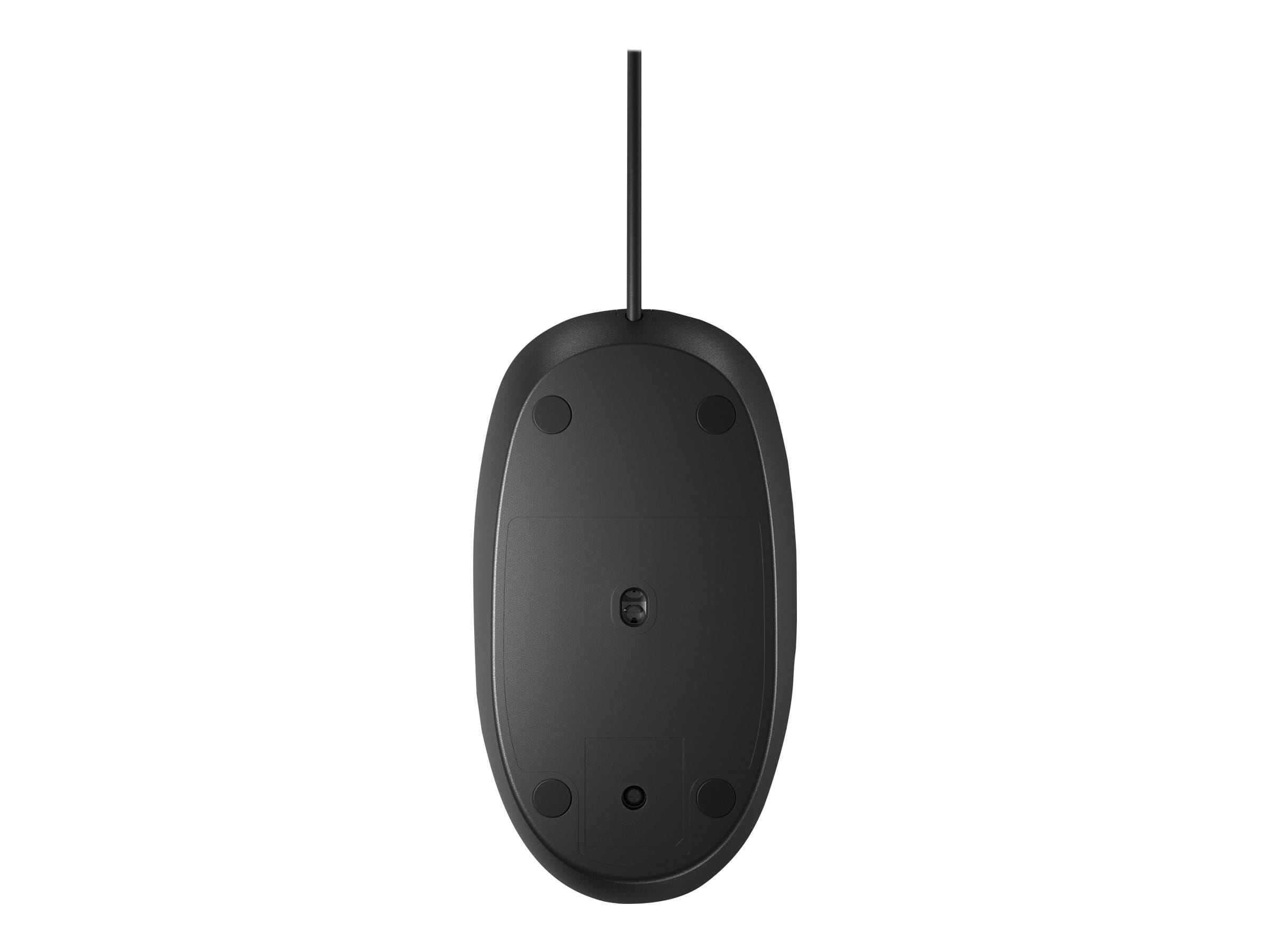 HP 128 - Maus - Laser - kabelgebunden - Schwarz (Packung mit 120)