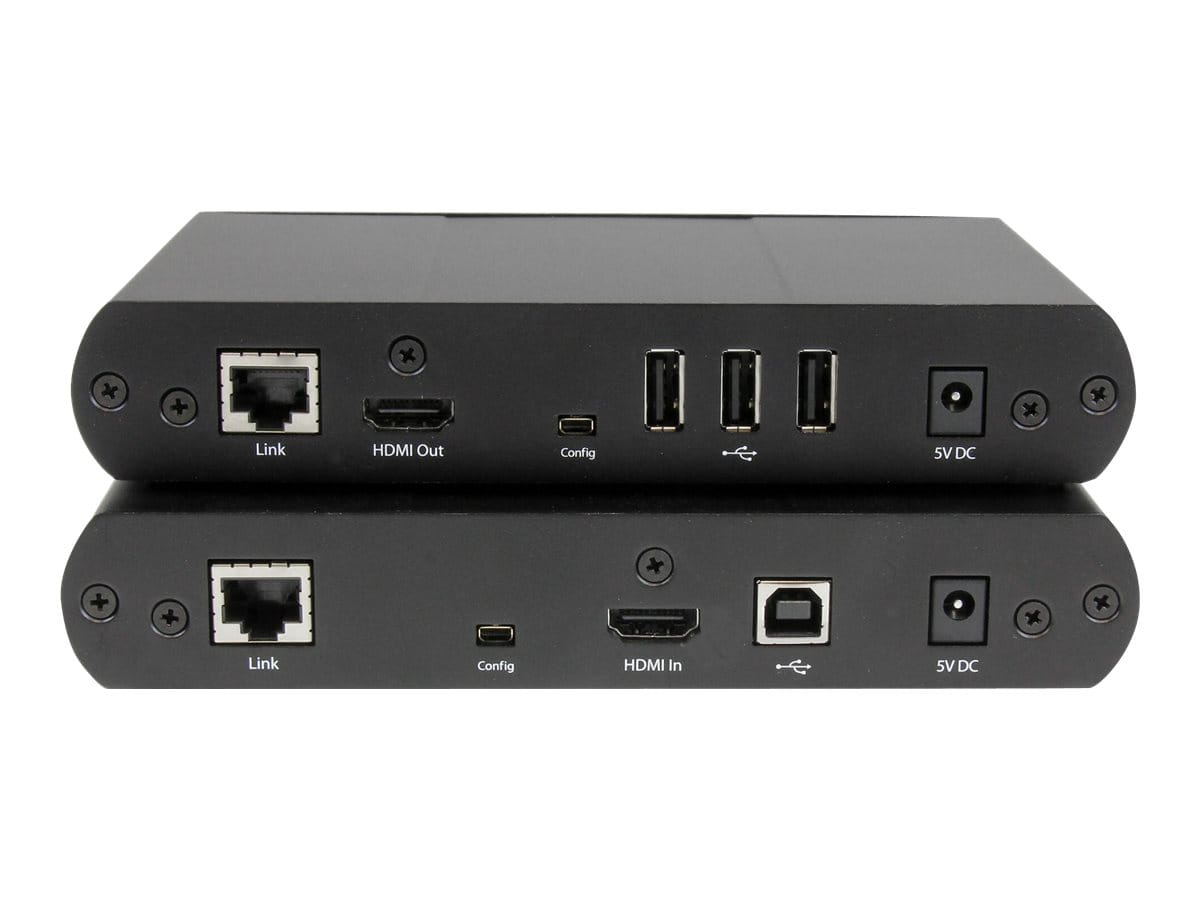 StarTech.com USB HDMI über Cat5e / 6 KVM Konsolen Extender mit 1080p unkomprimiertem Video