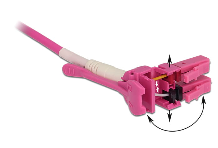 Delock Netzwerkkabel - LC Multi-Mode (M) bis LC Multi-Mode (M)