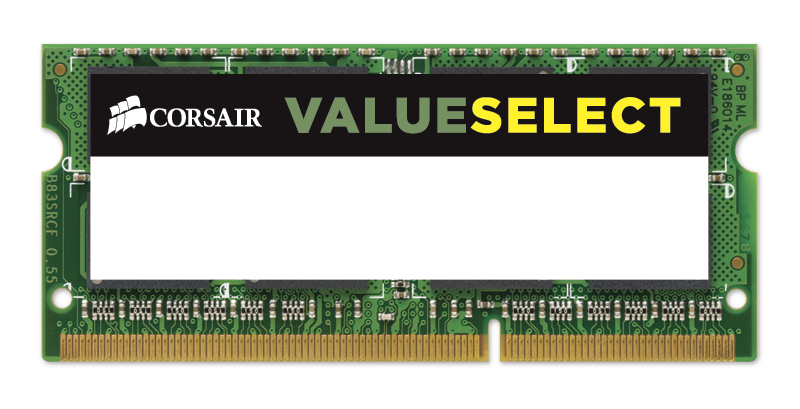 Corsair Value Select - DDR3L - Modul - 4 GB - SO DIMM 204-PIN