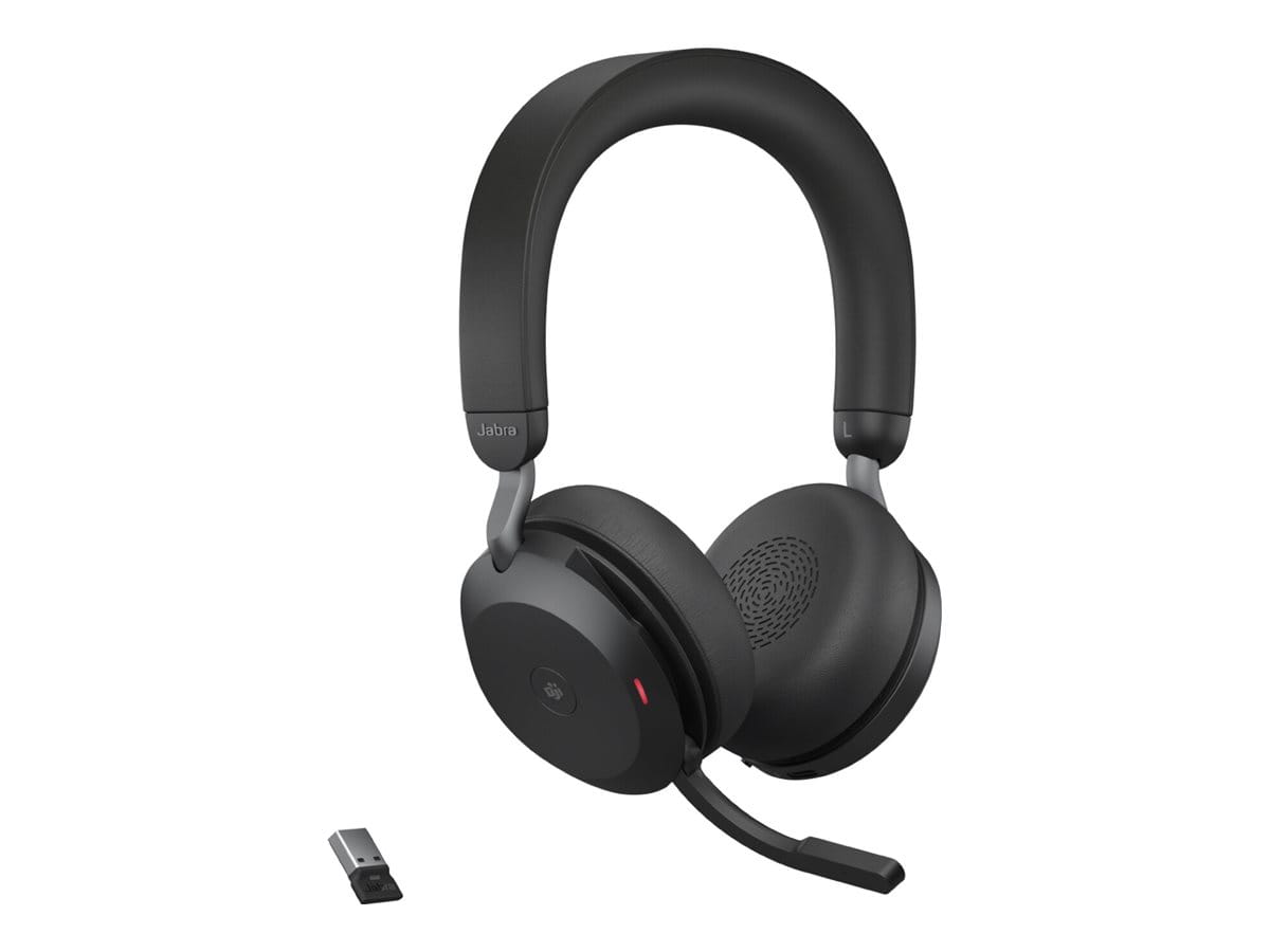 Jabra Evolve2 75 Link 380/390a MS Stereo black