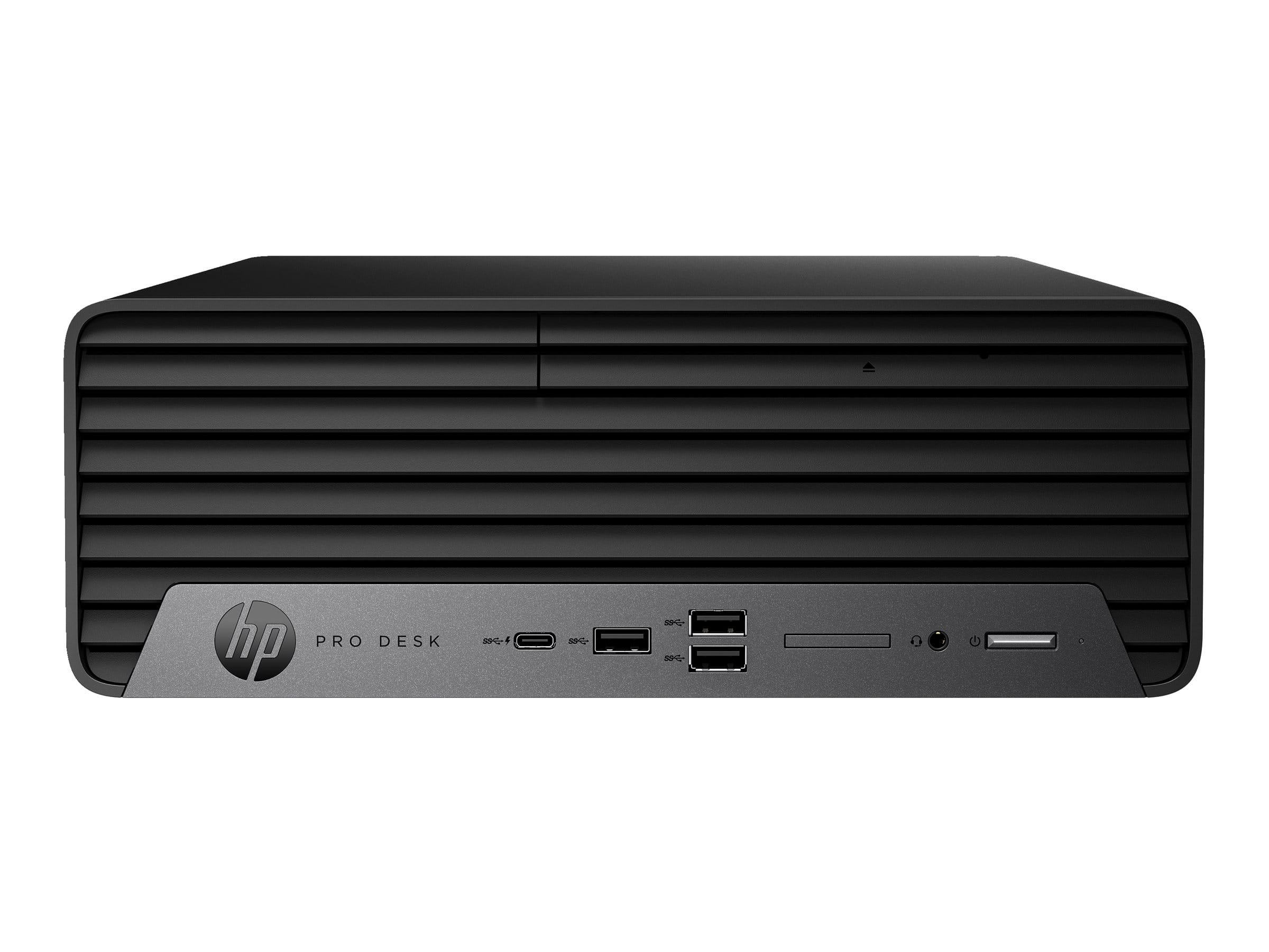 HP Pro 400 G9 - SFF - Core i5 i5-14500 / 2.6 GHz - RAM 8 GB - SSD 256 GB - NVMe - DVD-Writer - UHD Graphics 770 - 1GbE - Win 11 Pro - Monitor: keiner - Tastatur: Deutsch - mit HP Wolf Pro Security Edition (1 Jahr)