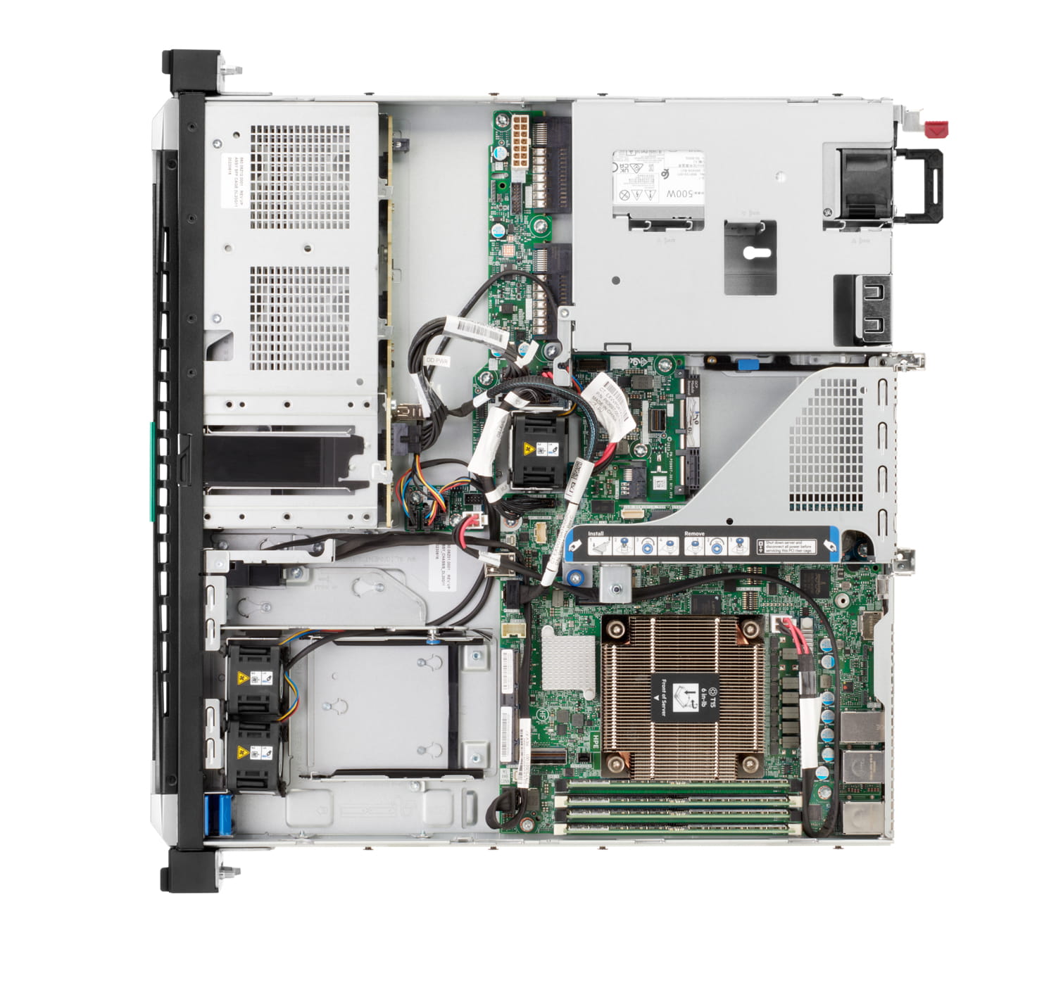 HPE ProLiant DL20 Gen11 Base - Server - Rack-Montage - 1U - 1-Weg - 1 x Xeon E-2434 / 3.4 GHz - RAM 16 GB - SATA - Hot-Swap 8.9 cm (3.5")