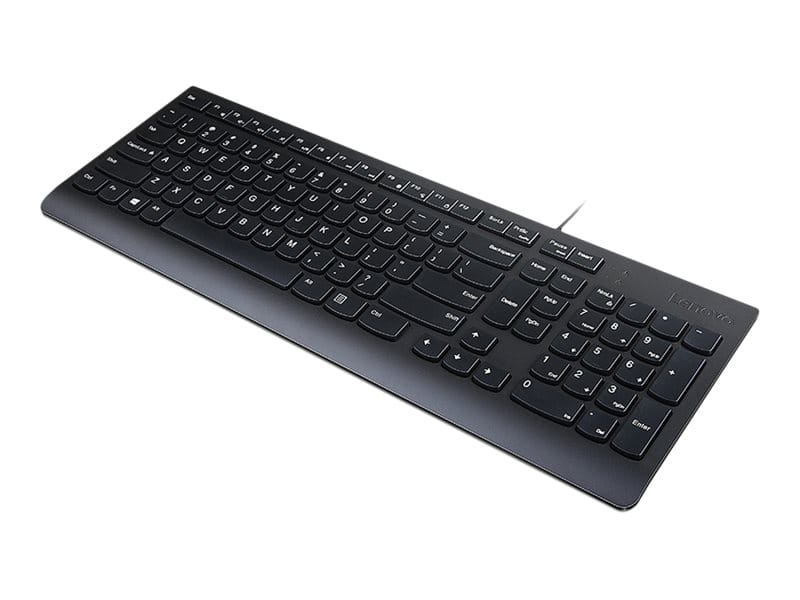 Lenovo Essential - Tastatur - USB - Dänisch - Schwarz