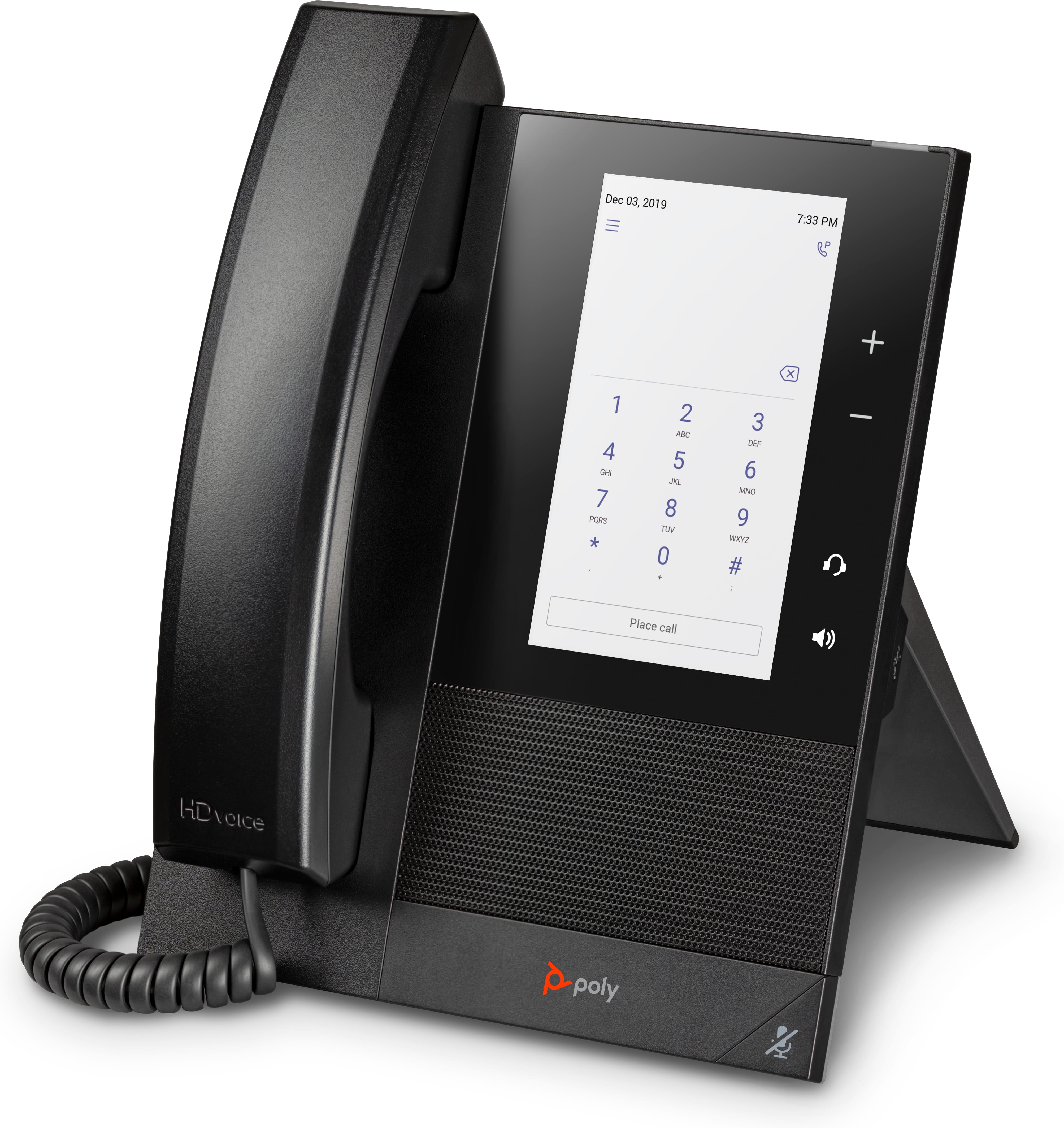 HP Poly CCX 400 - Für Microsoft Teams - VoIP-Telefon mit Rufnummernanzeige/Anklopffunktion