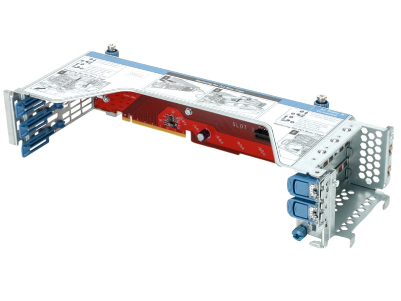 HPE 2-port 4 NVMe Slim SAS Riser - Riser Card