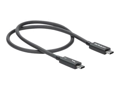 StarTech.com 50cm Thunderbolt 3 (40Gbit/s) USB-C Kabel - Thunderbolt, USB und DisplayPort kompatibel - Thunderbolt-Kabel - USB-C (M)