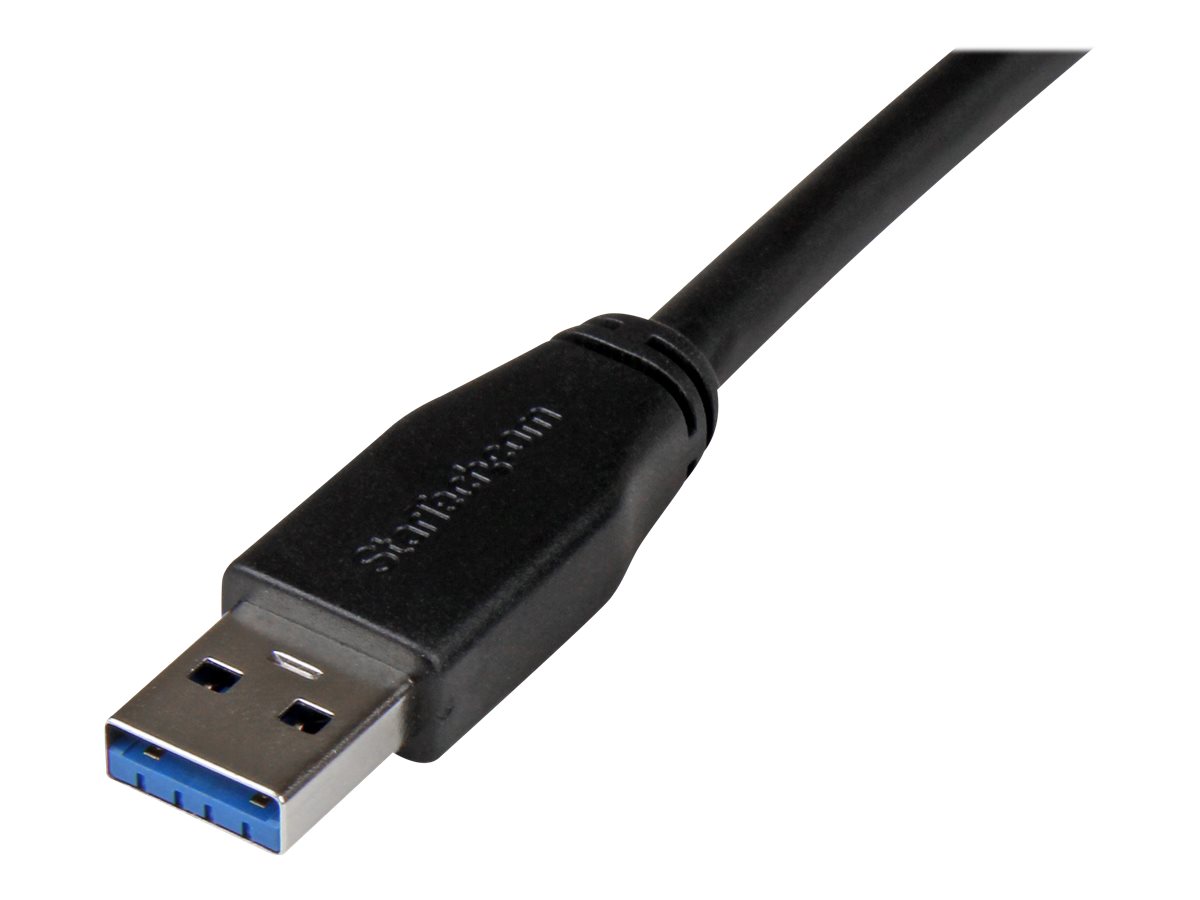 StarTech.com 5m Aktives USB 3.0 USB-A auf USB-B Kabel - USB A zu USB B Anschlusskabel - USB 3.1 Gen 1 (5 Gbit/s)
