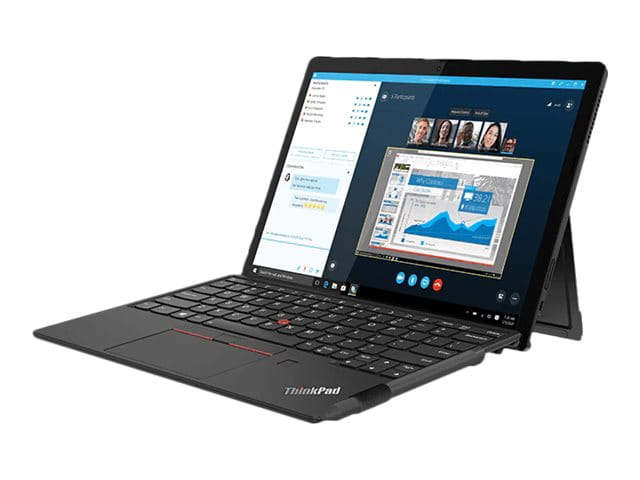 Lenovo ThinkPad X12 Detachable 20UV - Tablet - mit abnehmbarer Tastatur - Intel Core i5 1140G7 / 1.8 GHz - Win 10 Pro 64-Bit - Intel Iris Xe Grafikkarte - 16 GB RAM - 512 GB SSD - 31.2 cm (12.3")