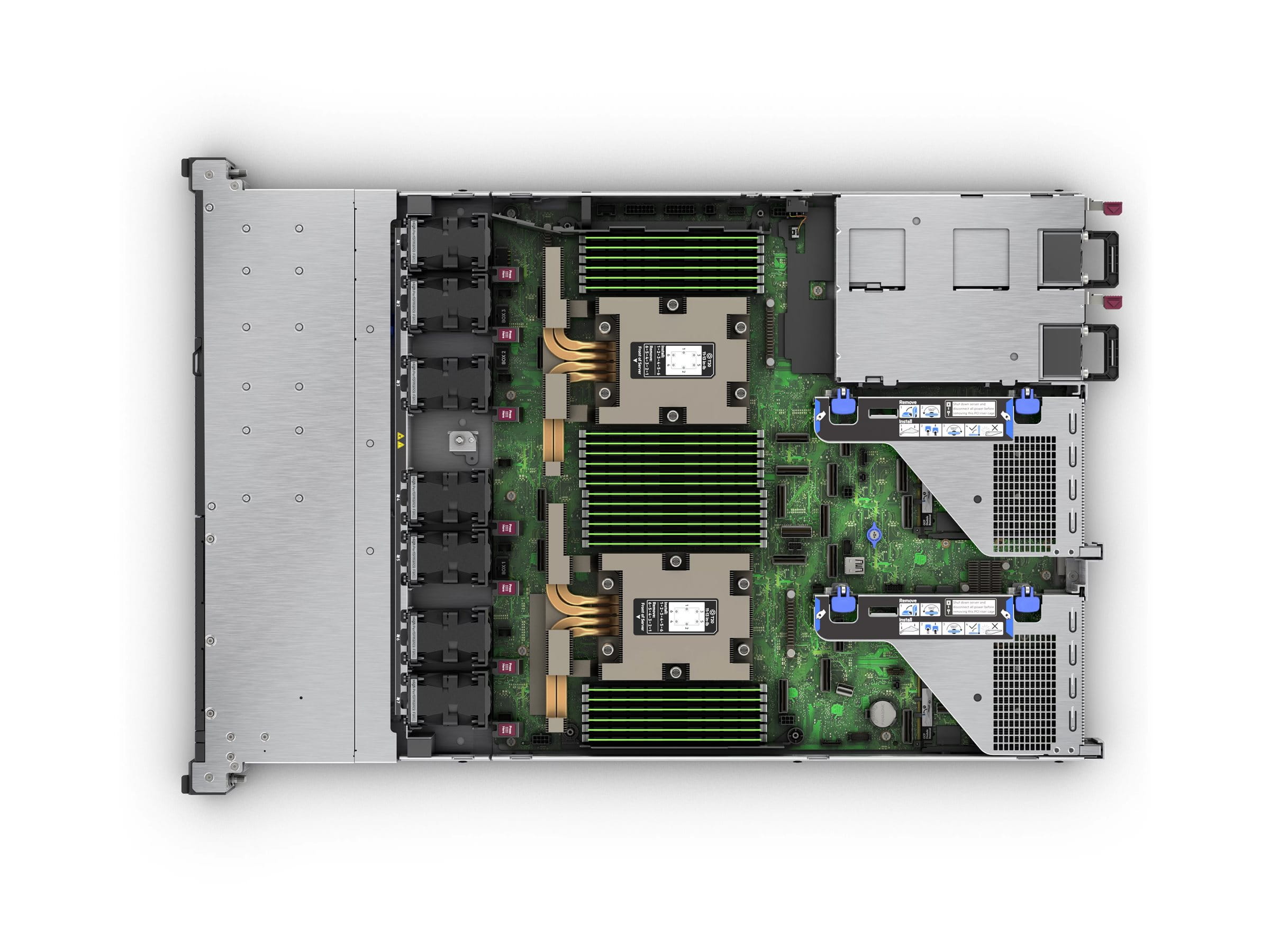 HPE ProLiant DL365 Gen11 - Server - Rack-Montage - 1U - zweiweg - 1 x EPYC 9124 / 3 GHz - RAM 64 GB - SATA/SAS/NVMe - Hot-Swap 6.4 cm (2.5") (Smart Choice)