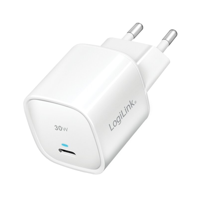 LogiLink Netzteil - PPS Technology - 30 Watt - 3 A - PD (24 pin USB-C)