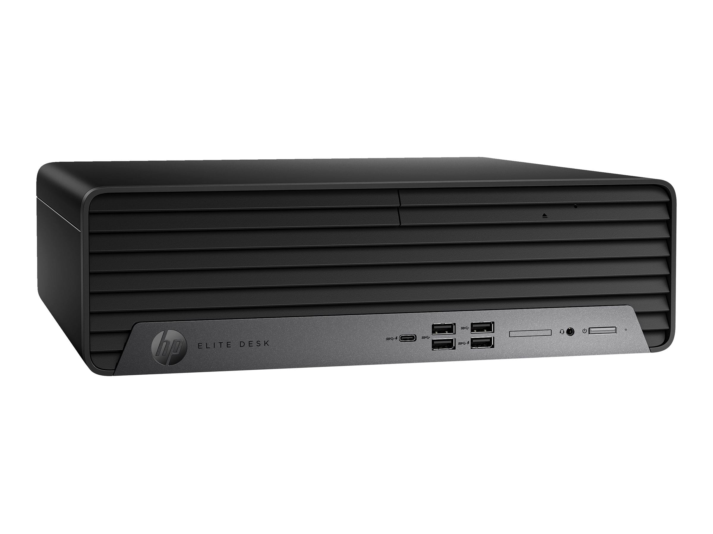 HP Elite 800 G9 - SFF - Core i5 i5-14500 / 2.6 GHz - RAM 16 GB - SSD 512 GB - NVMe - DVD-Writer - UHD Graphics 770 - 1GbE - Win 11 Pro - Monitor: keiner - Tastatur: Deutsch - mit HP Wolf Pro Security Edition (1 Jahr)