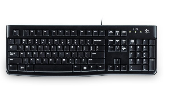 Logitech K120 - Tastatur - USB - Deutsch - OEM