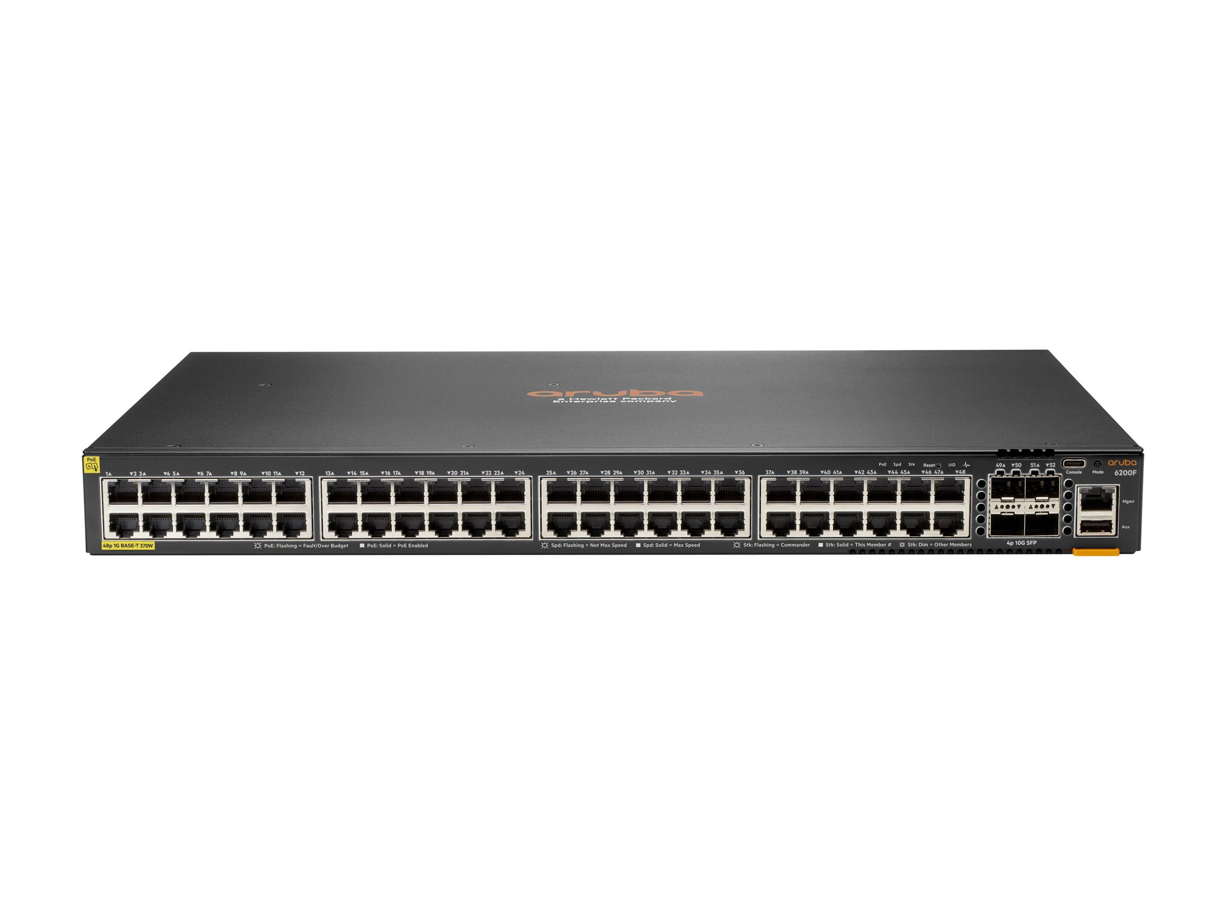 HPE Aruba Networking CX 6200F 48G 4SFP TAA Switch