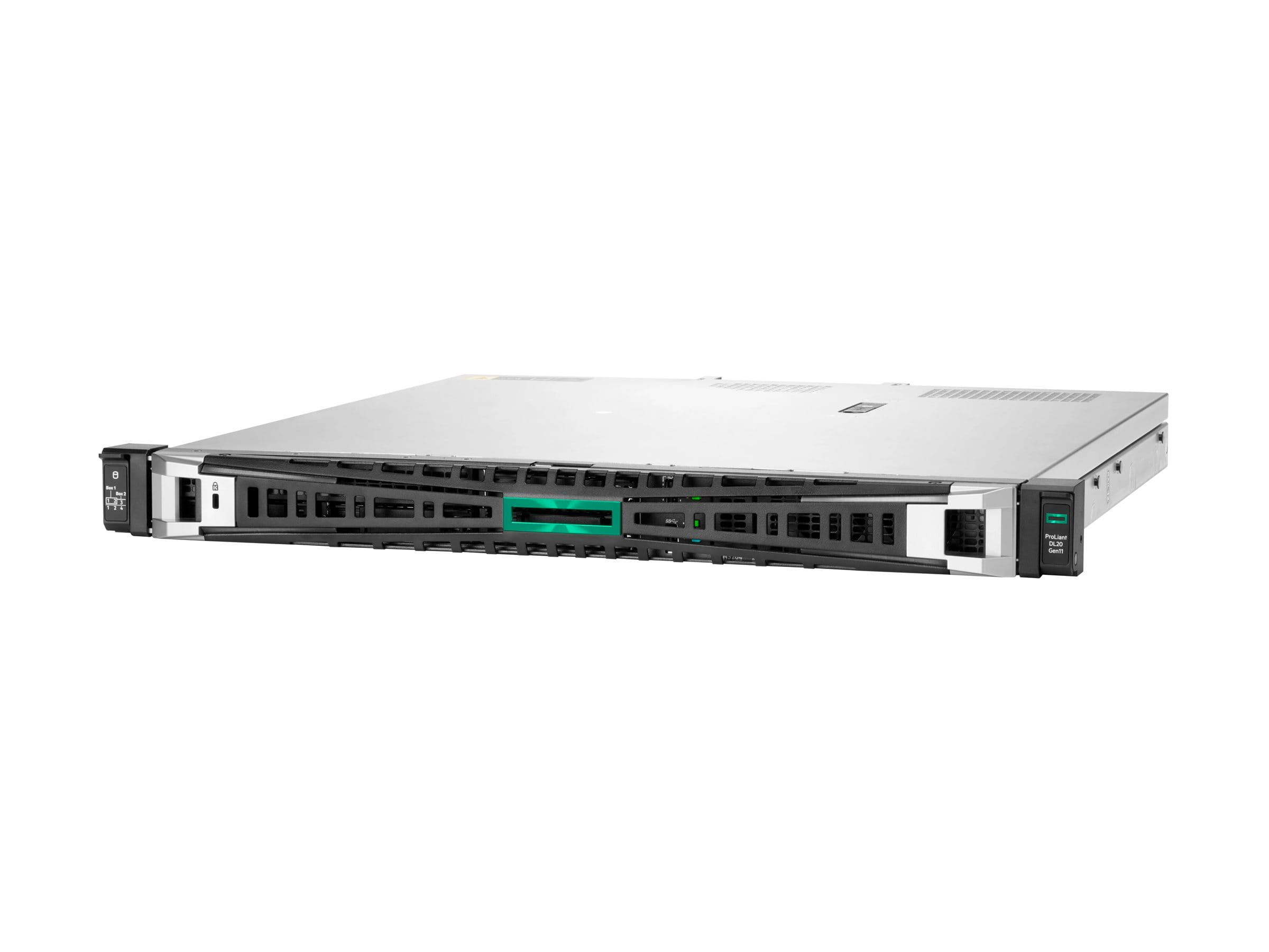 HPE ProLiant DL20 Gen11 Performance - Server - Rack-Montage - 1U - 1-Weg - 1 x Xeon E-2434 / 3.4 GHz - RAM 16 GB - SATA - Hot-Swap 6.4 cm (2.5")