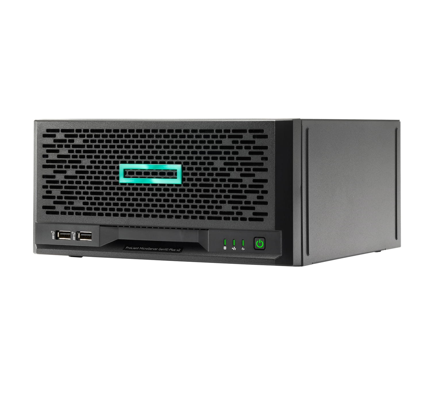 HPE ProLiant MicroServer Gen10 Plus v2 Entry - Server - Ultra-Micro-Tower - 1-Weg - 1 x Pentium Gold G6405 / 4.1 GHz - RAM 16 GB - SATA - nicht Hot-Swap-fähig 8.9 cm (3.5")