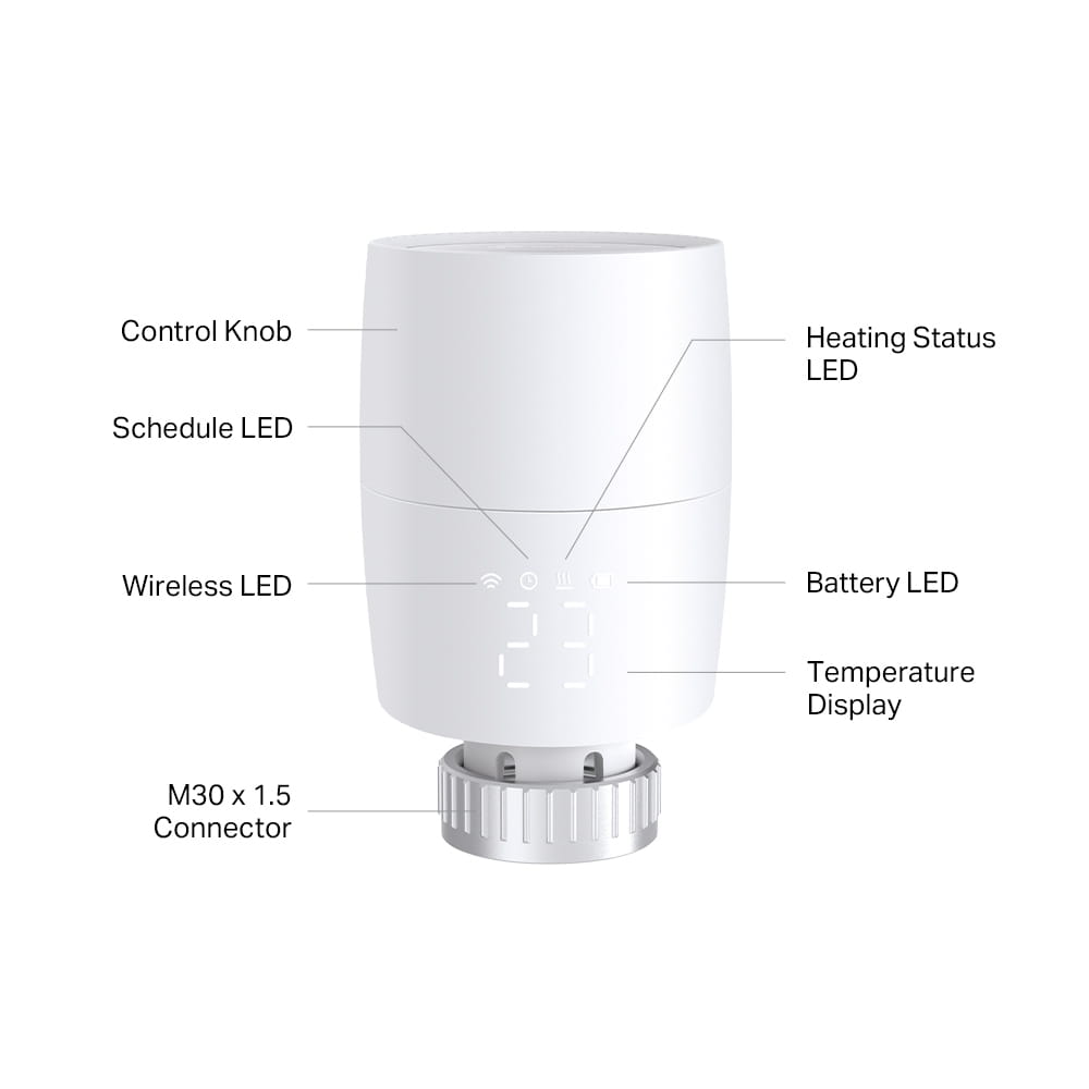 TP-LINK Kasa Smart KE100 V1 - Smart Thermostat - 868