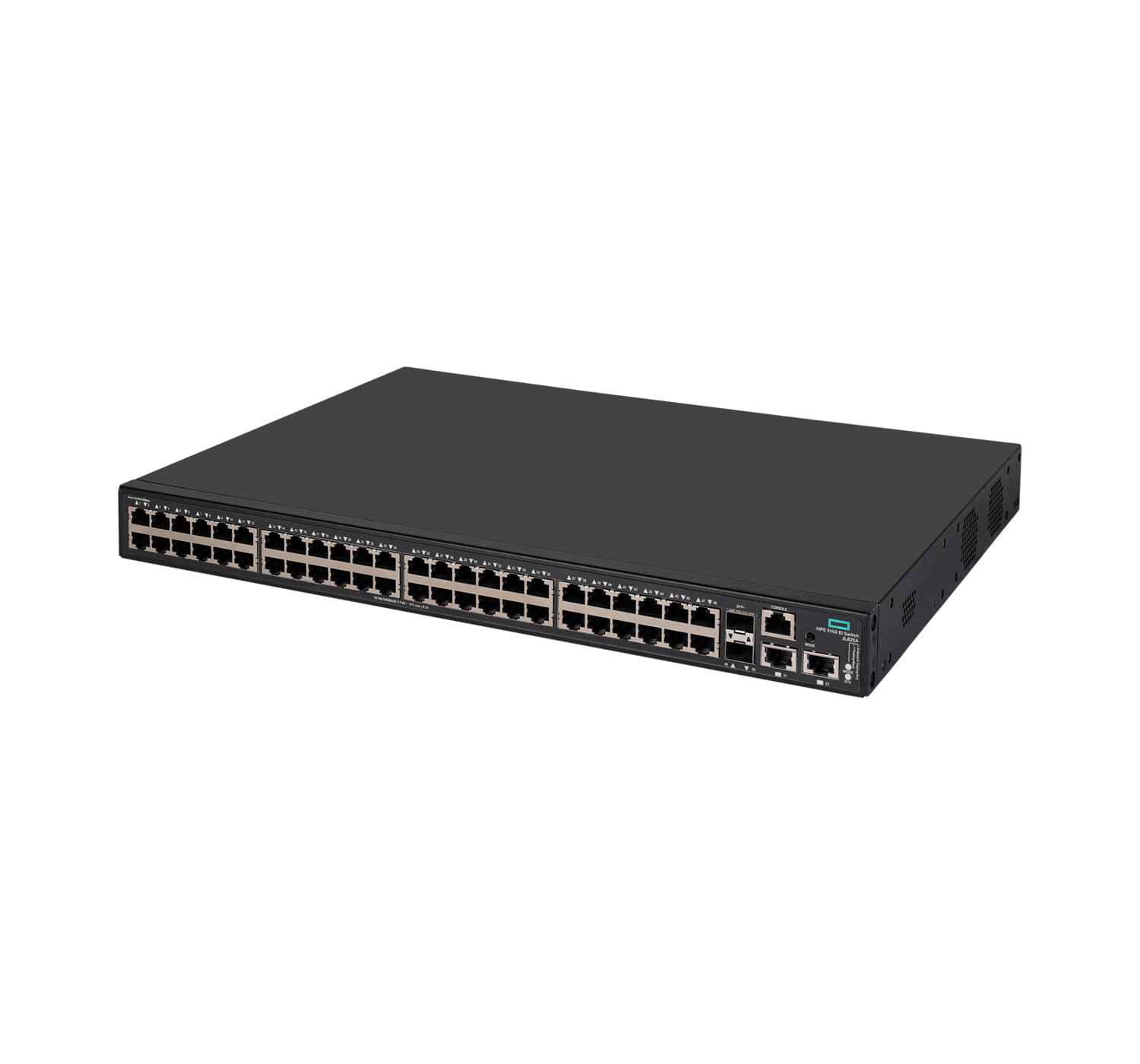 HPE FlexNetwork 5140 48G POE+ 2SFP+ 2XGT EI - Switch - L3 - Smart - 48 x 10/100/1000 (PoE+) - managed