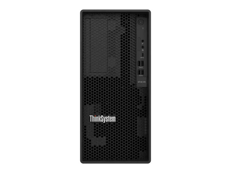 Lenovo ThinkSystem ST45 V3 7DH5 - Server - Tower - 1-Weg - 1 x EPYC 4244P / 3.8 GHz - RAM 16 GB - nicht Hot-Swap-fähig 8.9 cm (3.5")
