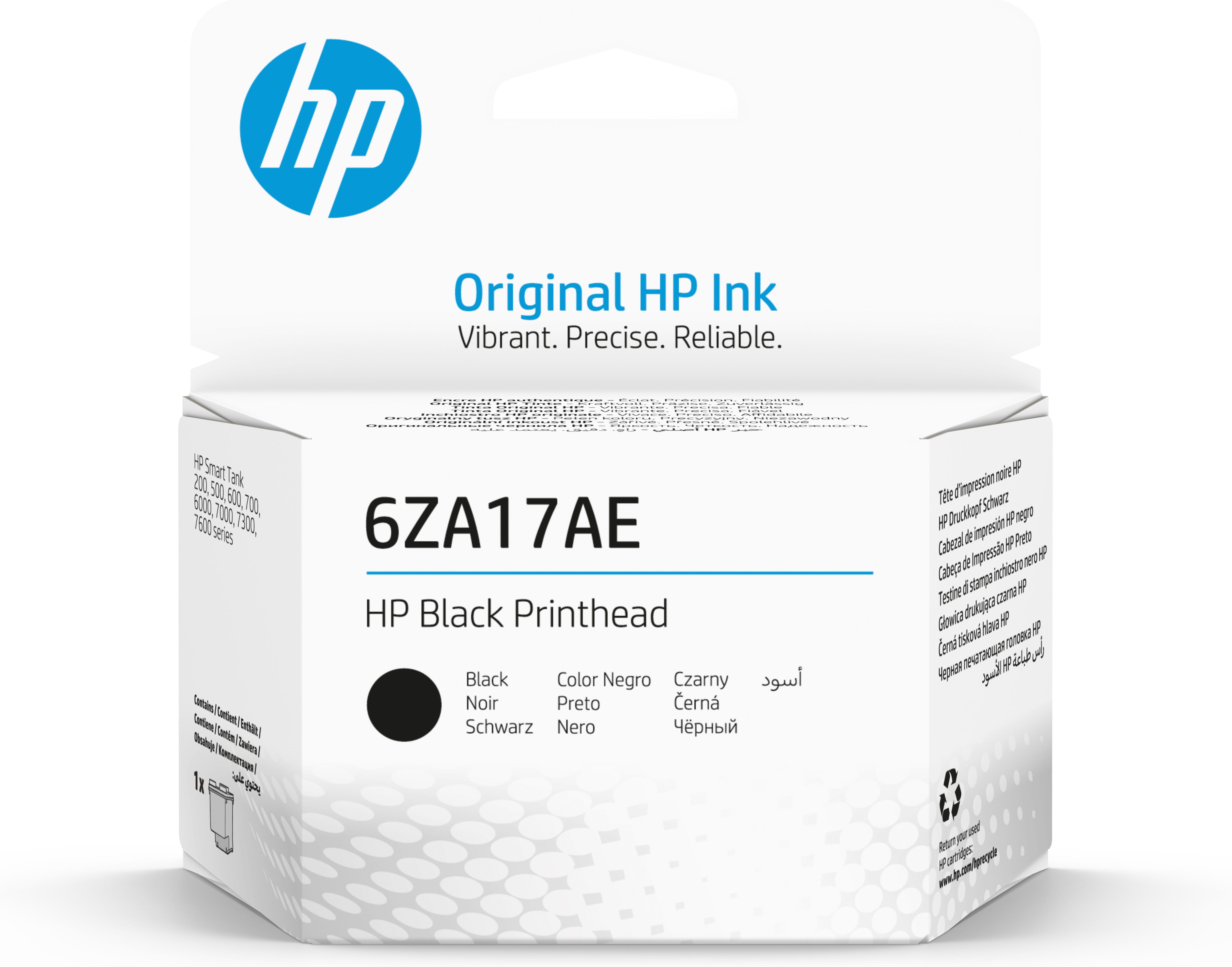 HP  Schwarz - Druckkopf - für Smart Tank 51X, 67X, 70XX, 72X, 73XX, 75X, 76XX, 790