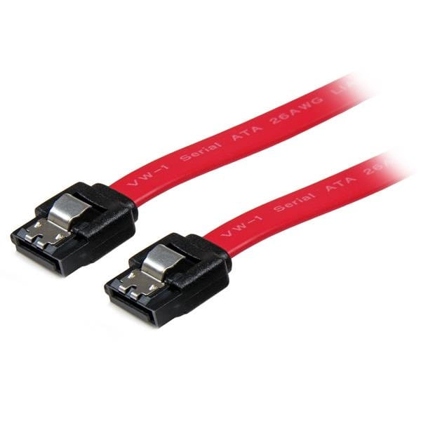 StarTech.com 45 cm einrastendes SATA-Kabel - S-ATA Anschlusskabel - Buchse/Buchse - SATA-Kabel - Serial ATA 150/300/600 - SATA (R)