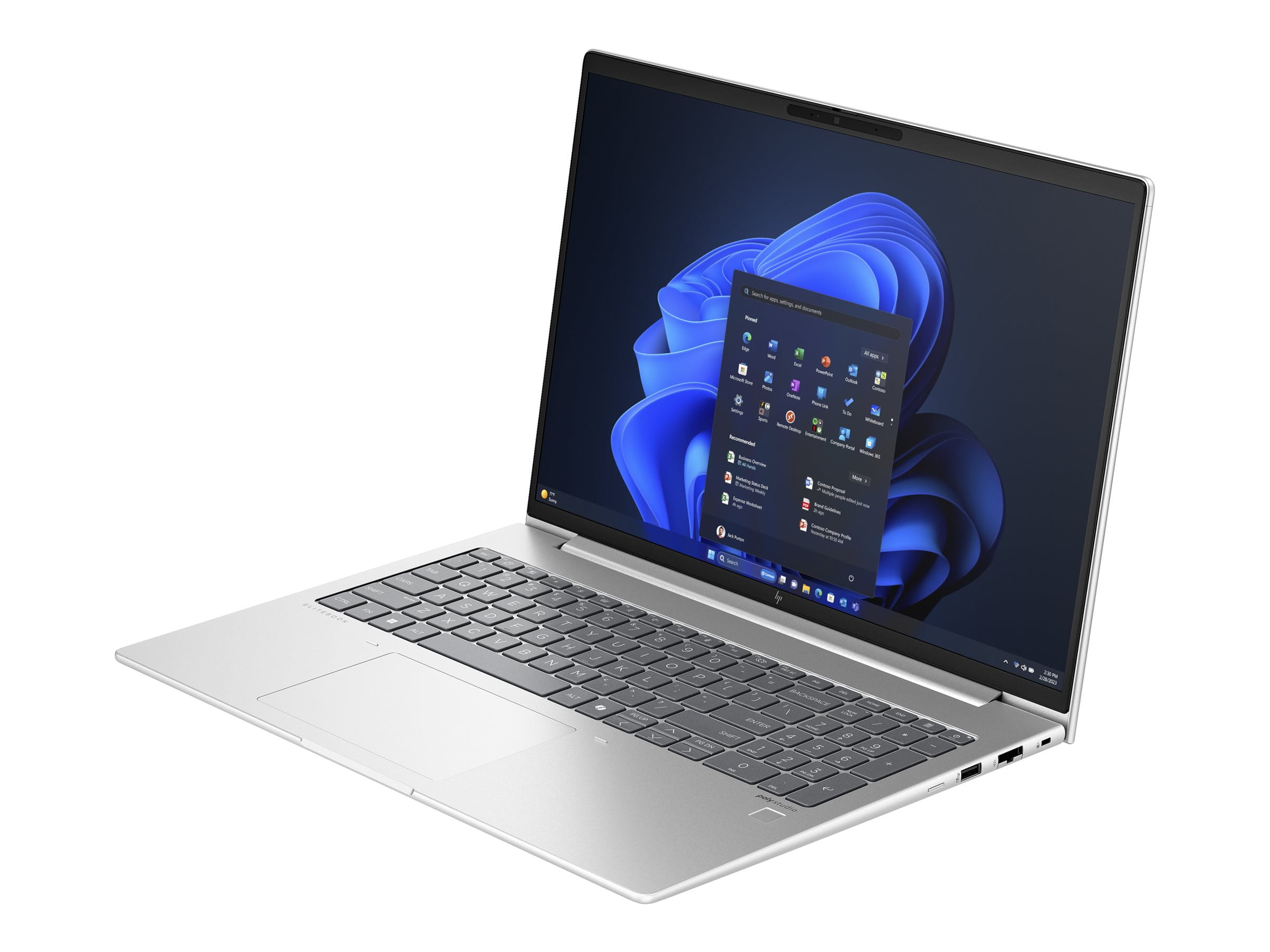 HP EliteBook 665 G11 Notebook - AMD Ryzen 5 7535U / 2.9 GHz - Win 11 Pro - Radeon 660M - 16 GB RAM - 512 GB SSD NVMe - 40.6 cm (16")