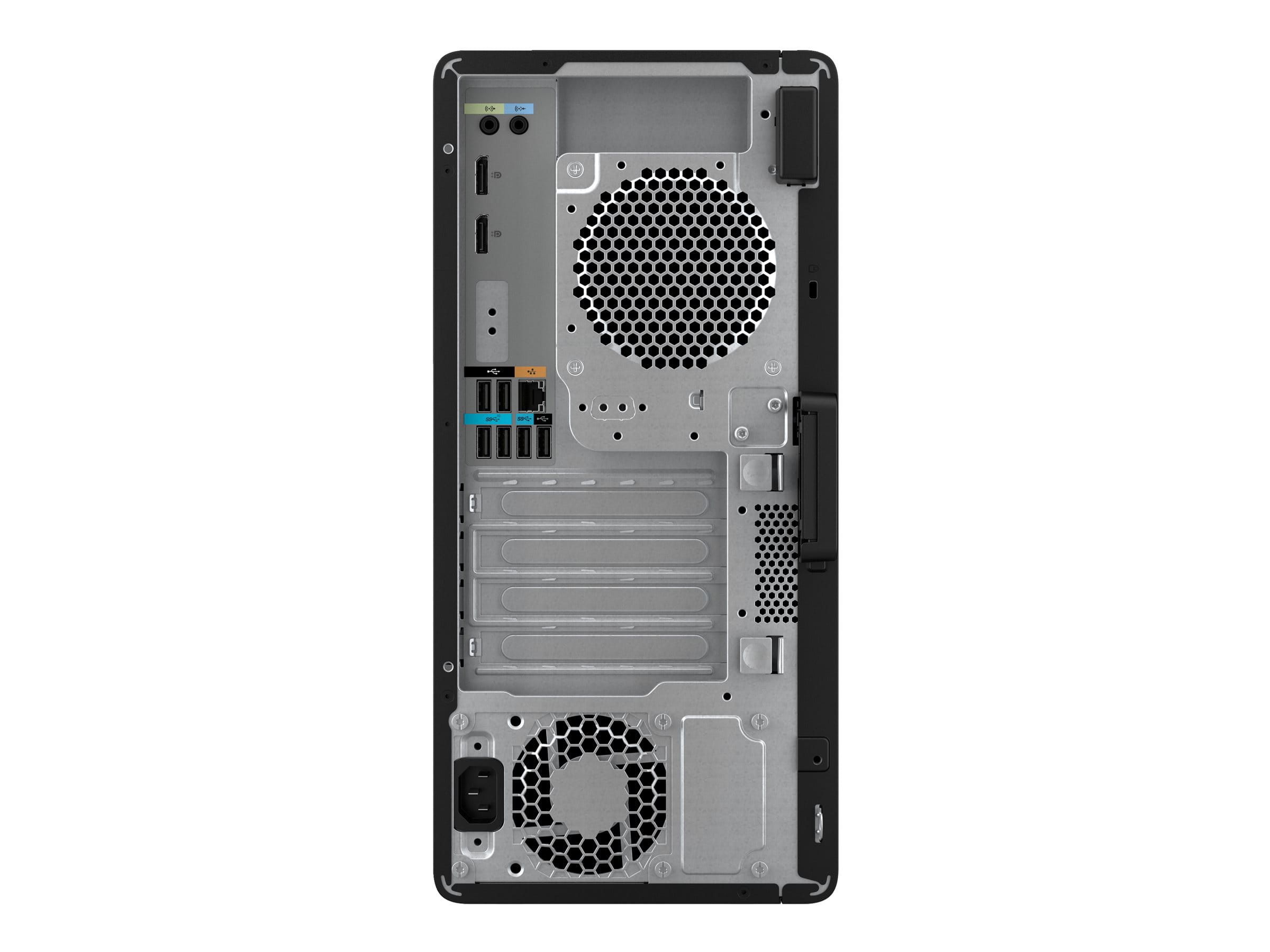 HP Workstation Z2 G9 - Tower - 4U - 1 x Core i7 i7-14700K / 3.4 GHz - RAM 32 GB - SSD 1 TB - HP Z Turbo Drive, NVMe, TLC - RTX A4000 - 1GbE - Win 11 Pro - Monitor: keiner - Tastatur: Deutsch - Schwarz - mit HP Wolf Pro Security Editio