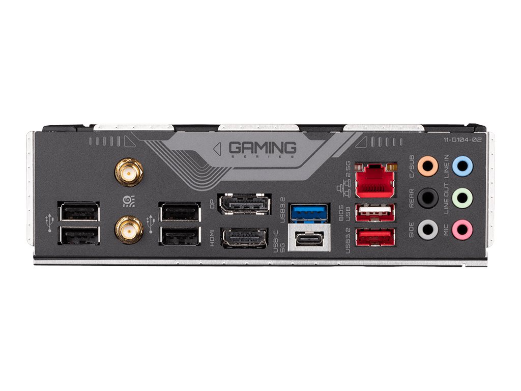 Gigabyte B760 GAMING X AX - 1.X - Motherboard - ATX - LGA1700-Sockel - B760 Chipsatz - USB 3.2 Gen 2, USB-C 3.2 Gen2, USB 3.2 Gen 1, USB-C 3.2 Gen 1 - 2.5 Gigabit LAN, Wi-Fi 6E, Bluetooth - Onboard-Grafik (CPU erforderlich)