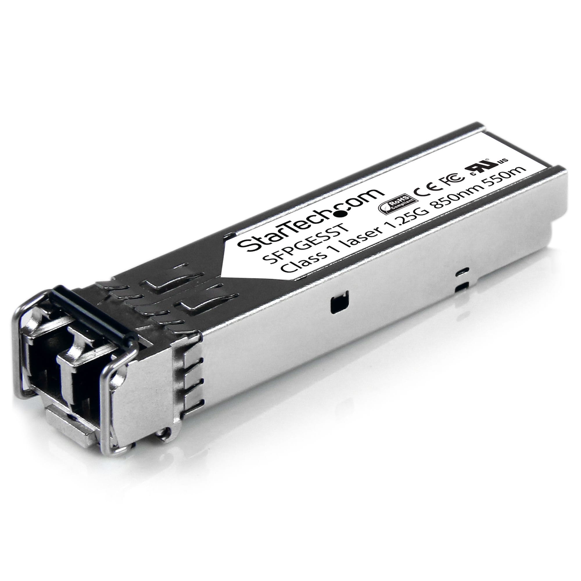 StarTech.com Cisco kompatibles Gigabit SFP Transceiver Modul MM LC - Mini-GBIC bis 550m - Glasfaser Transciever DDM 850nm - 1000Base-SX - SFP (Mini-GBIC)-