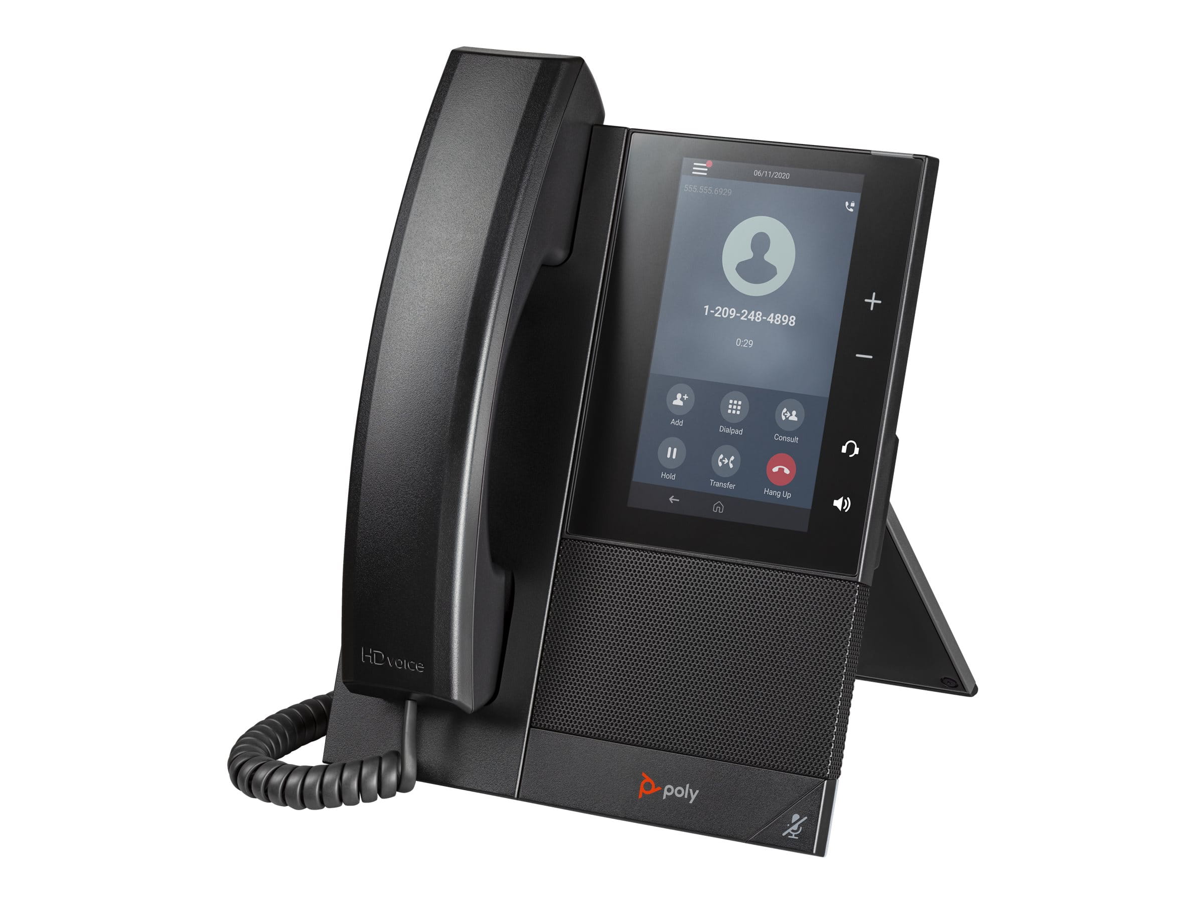HP Poly CCX 505 - VoIP-Telefon - SIP, SDP, RTCP