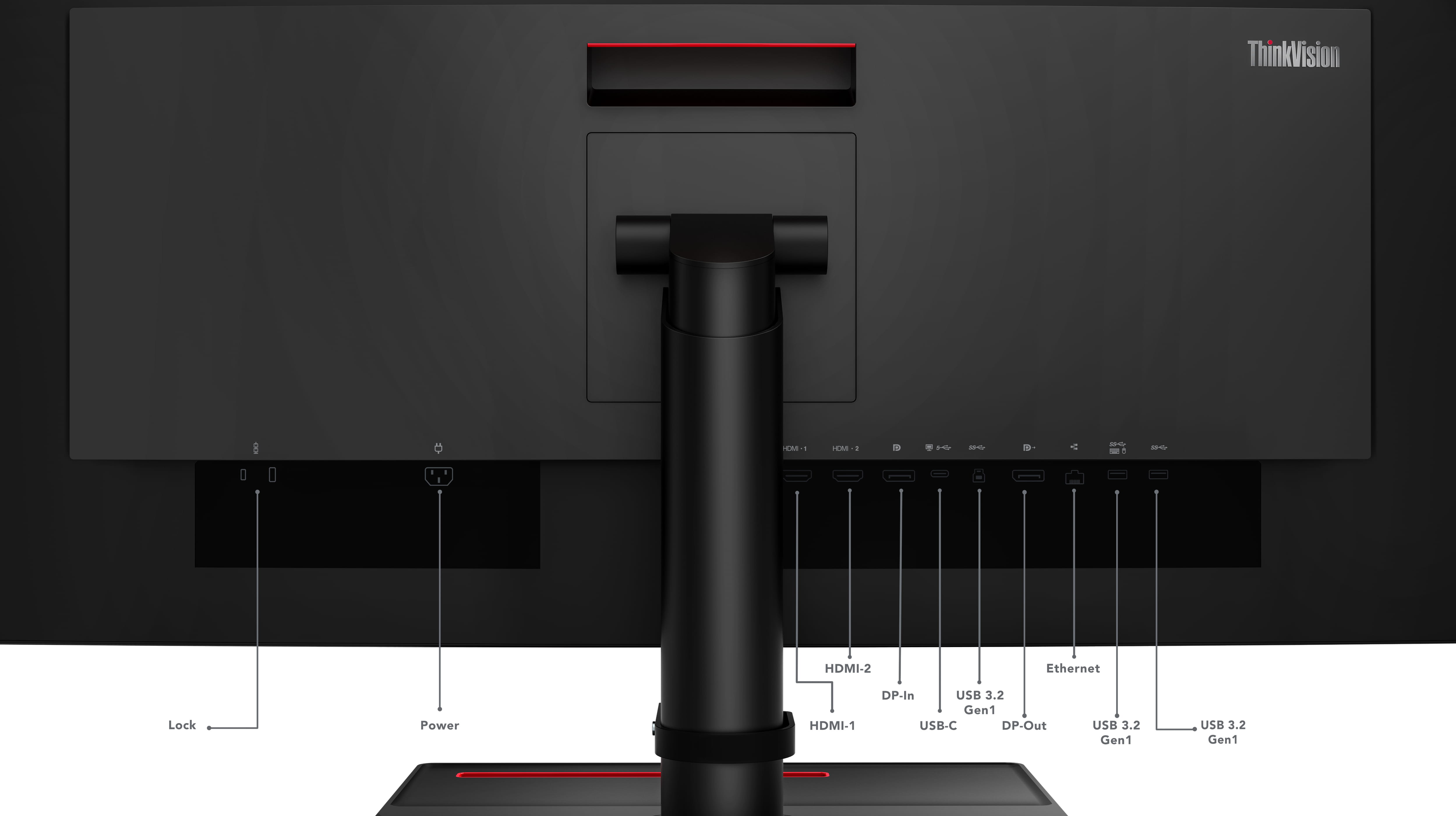 Lenovo ThinkVision P34w-20 - LED-Monitor - gebogen - 86.7 cm (34.14")