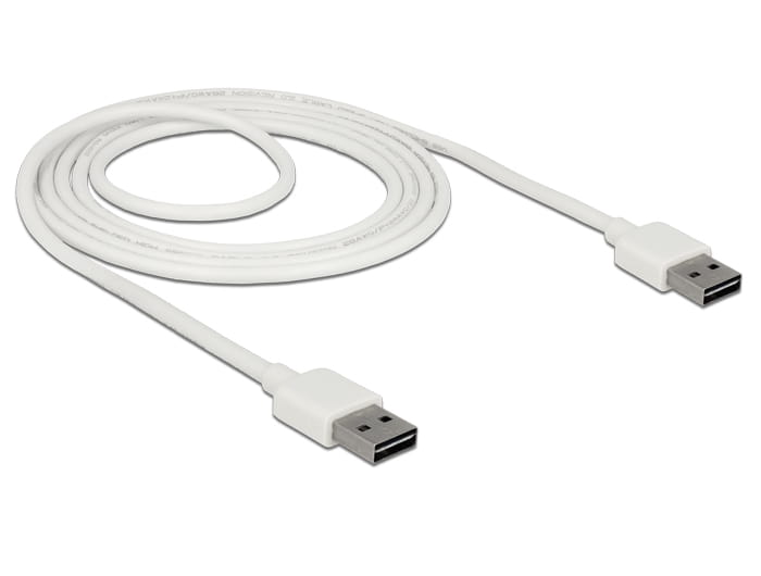 Delock Easy - USB-Kabel - USB (M) umkehrbar bis USB (M)