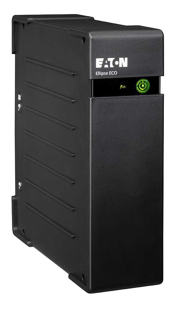 Eaton Ellipse ECO 650 USB DIN - USV (in Rack montierbar/extern) - Wechselstrom 230 V - 400 Watt - 650 VA - USB - Ausgangsanschlüsse: 4 - 2U - 48.3 cm (19") - Offline-USV