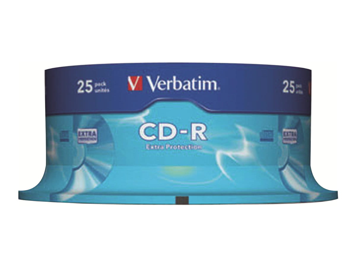 Verbatim CD-R Extra Protection - 25 x CD-R - 700 MB 52x