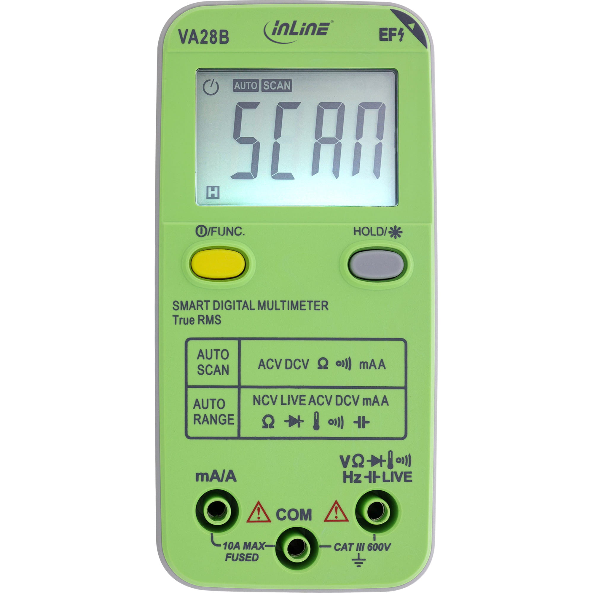 InLine Multimeter mit Auto-Range und Autoscan - Pocketformat