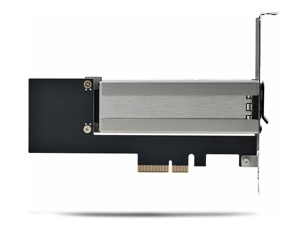 StarTech.com M.2 NVMe SSD to PCIe x4 Mobile Rack/Backplane with Removable Tray for PCI Express Expansion Slot, Tool-less Installation, PCIe 4.0/3.0 Hot-Swap Drive Bay, Key Lock - 2 Keys Included - Schnittstellenadapter - M.2 - M.2 NVMe Card / PCIe 4.0 (N