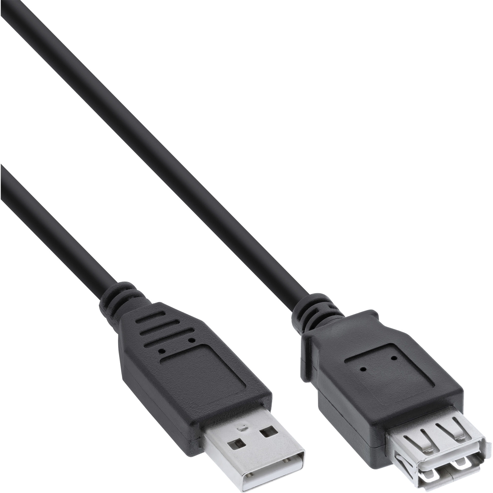InLine USB 2.0 Verlängerung - Stecker / Buchse - Typ A - schwarz - 5m