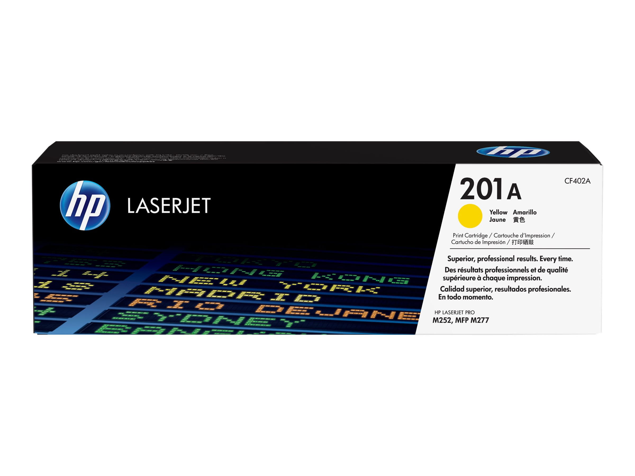 HP 201A - Gelb - original - LaserJet - Tonerpatrone (CF402A)