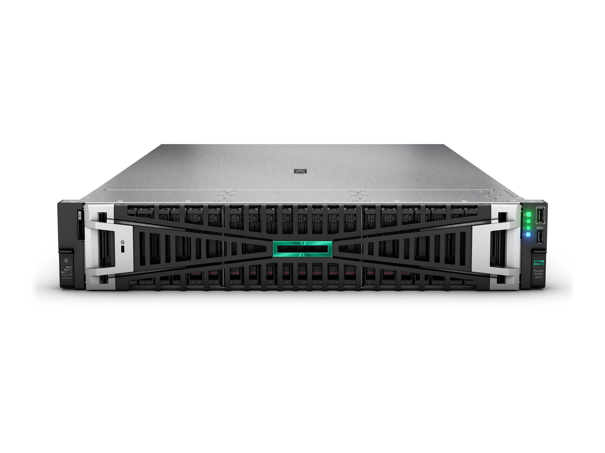 HPE ProLiant DL380 Gen11 - Server - Rack-Montage - 2U - zweiweg - 1 x Xeon Gold 5515+ / 3.2 GHz - RAM 64 GB - SATA/SAS/NVMe - Hot-Swap 6.4 cm (2.5")