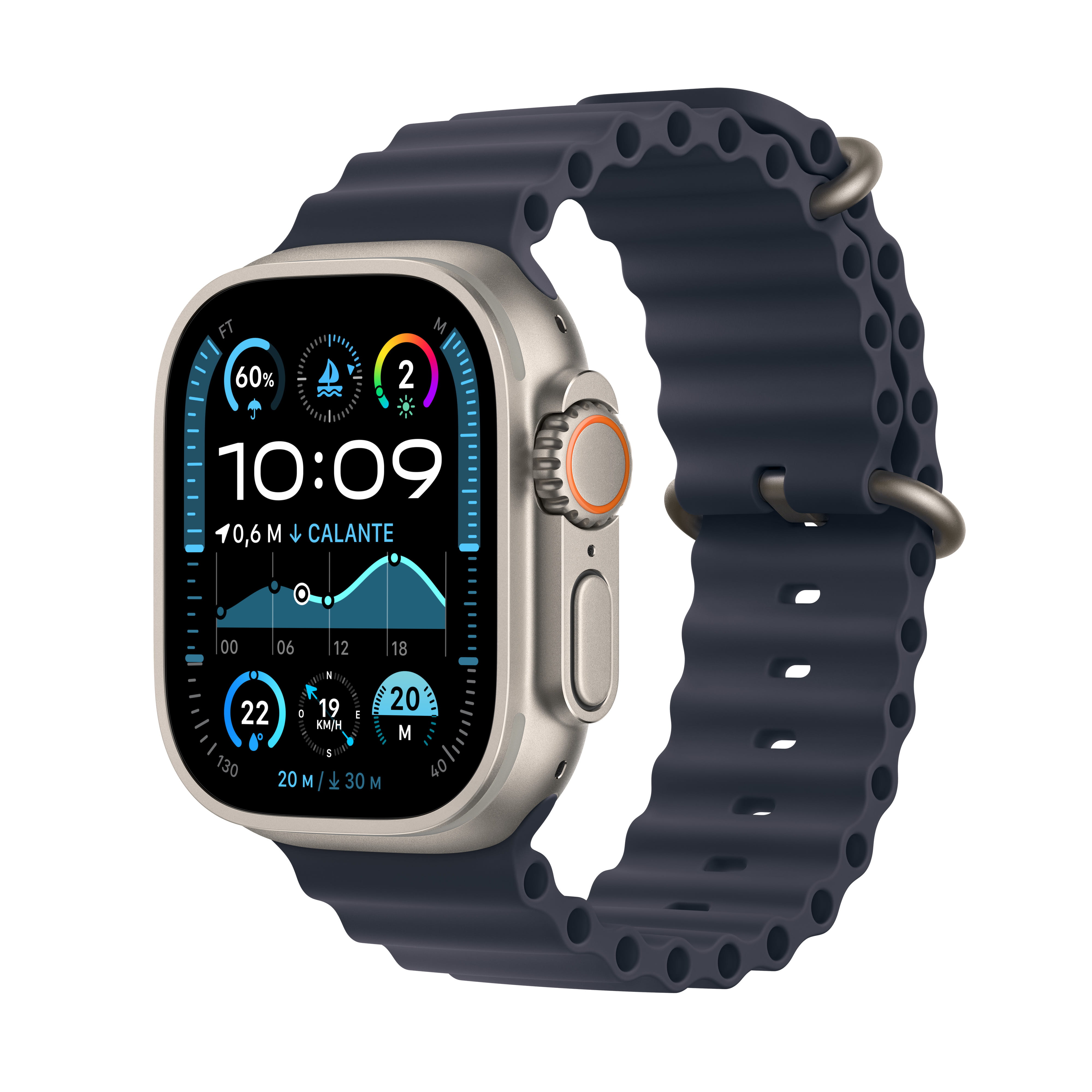 Apple Watch Ultra 2 - 49 mm - natürliches Titan