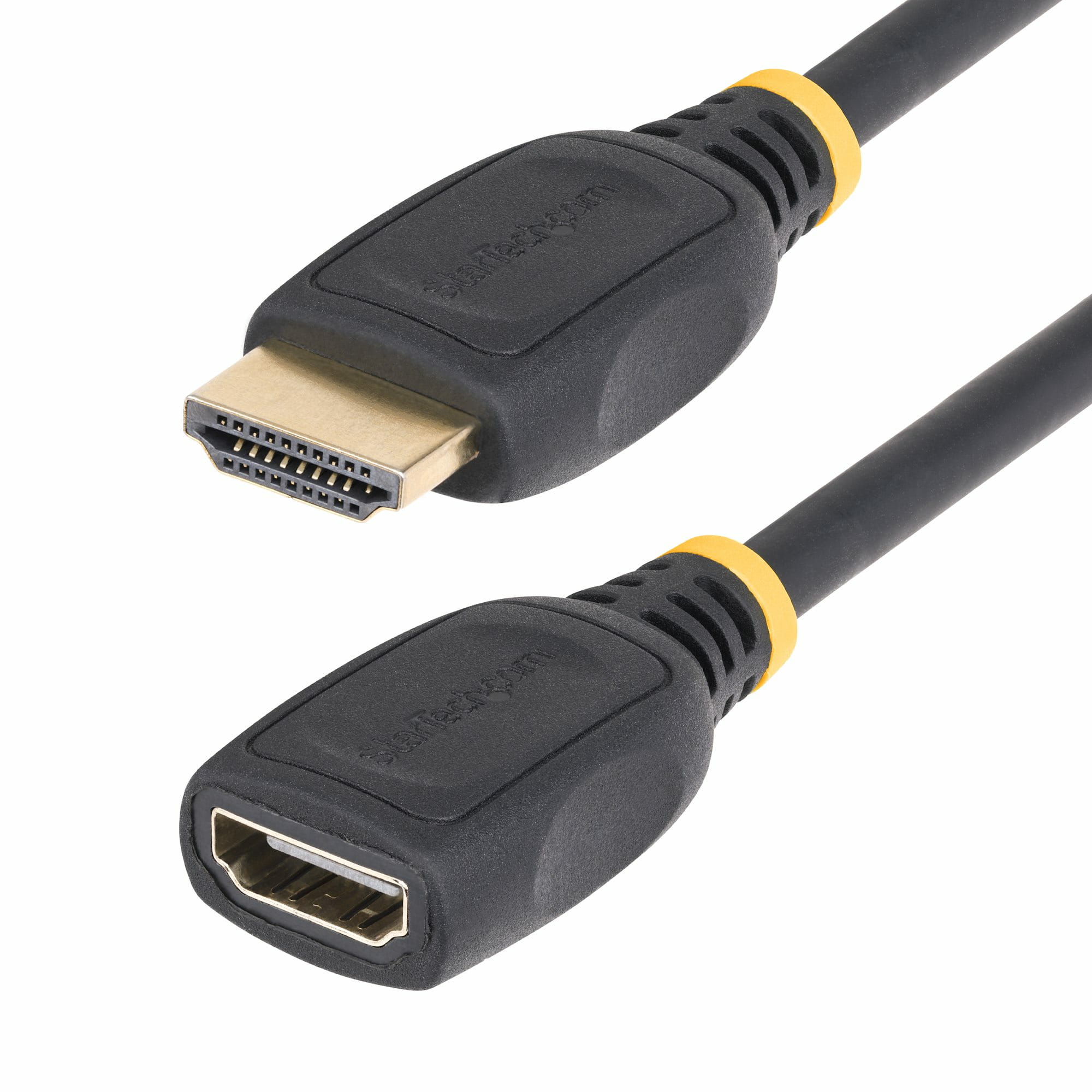 StarTech.com 18in HDMI 2.0 Extension Cable, 4K 60Hz, M/F