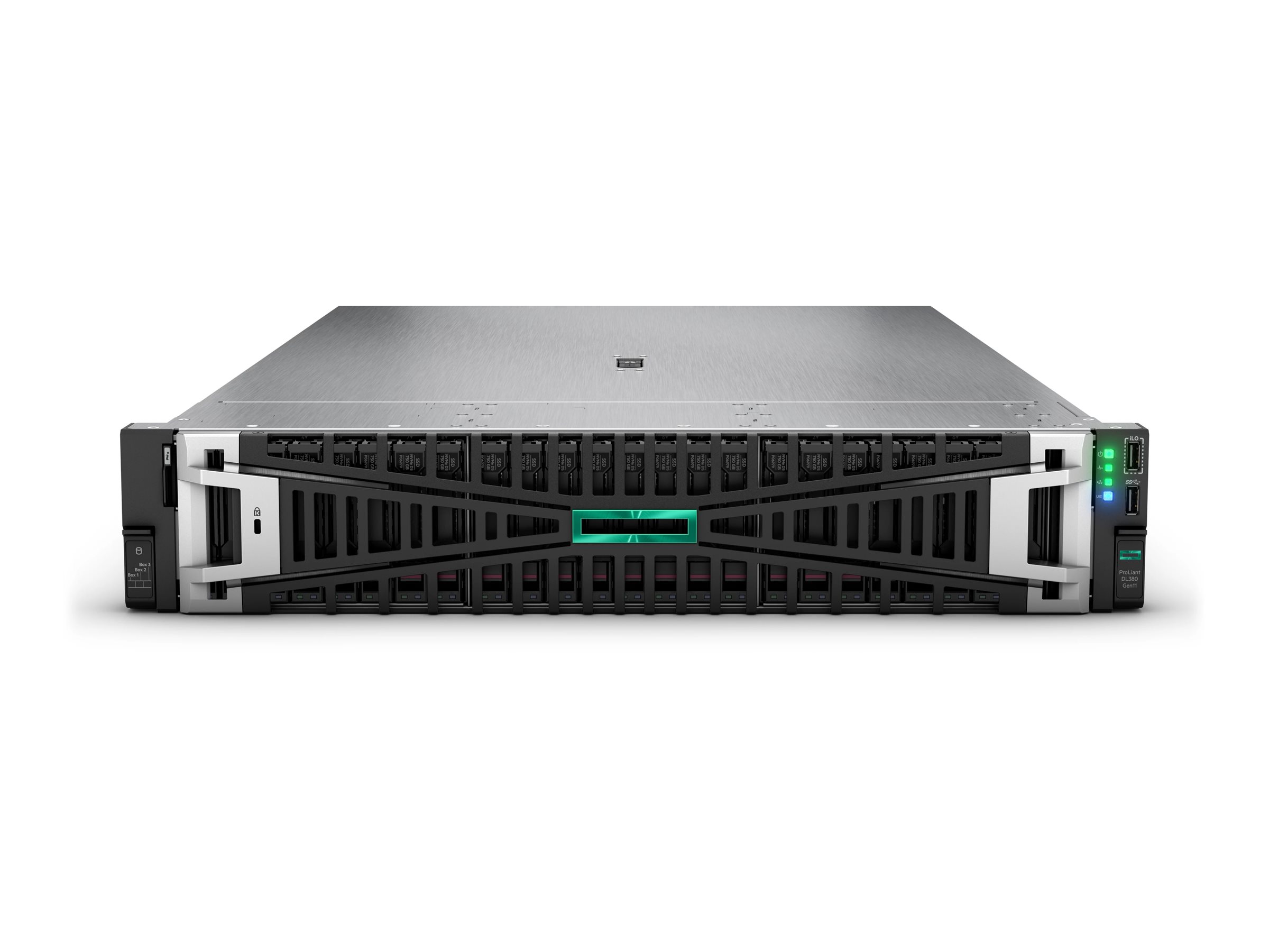 HPE ProLiant DL380 Gen11 Network Choice - Server - Rack-Montage - 2U - zweiweg - 1 x Xeon Silver 4416+ / 2 GHz - RAM 32 GB - SATA/SAS/NVMe - Hot-Swap 6.4 cm (2.5")