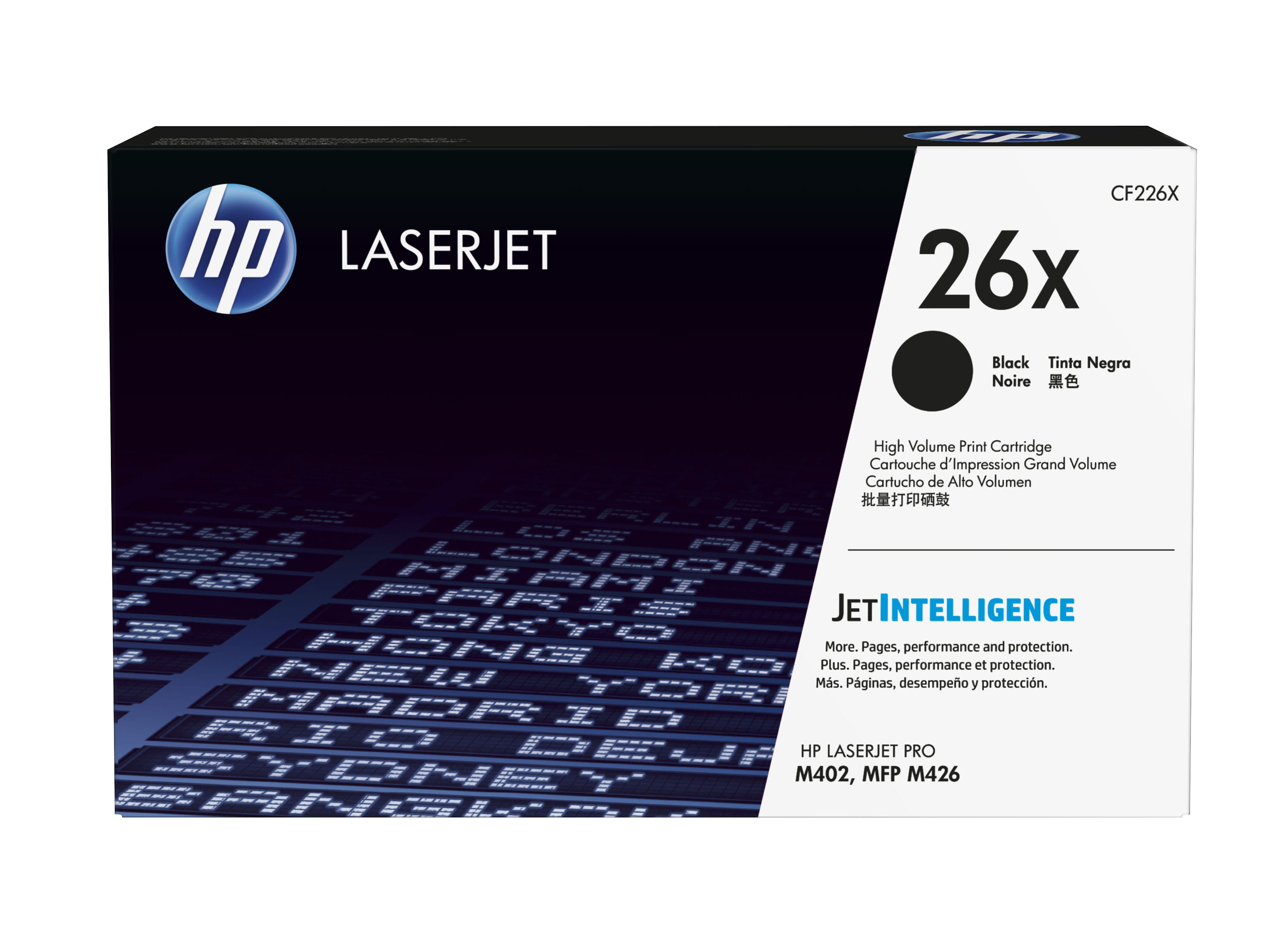 HP 26X - Hohe Ergiebigkeit - Schwarz - original - LaserJet - Tonerpatrone (CF226X)