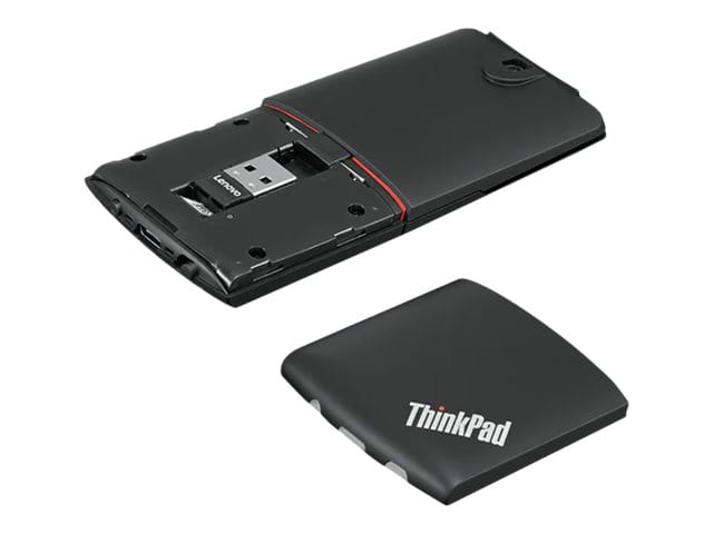 Lenovo ThinkPad X1 - Maus - optisch - kabellos - 2.4 GHz, Bluetooth 5.0 - kabelloser Empfänger (USB)