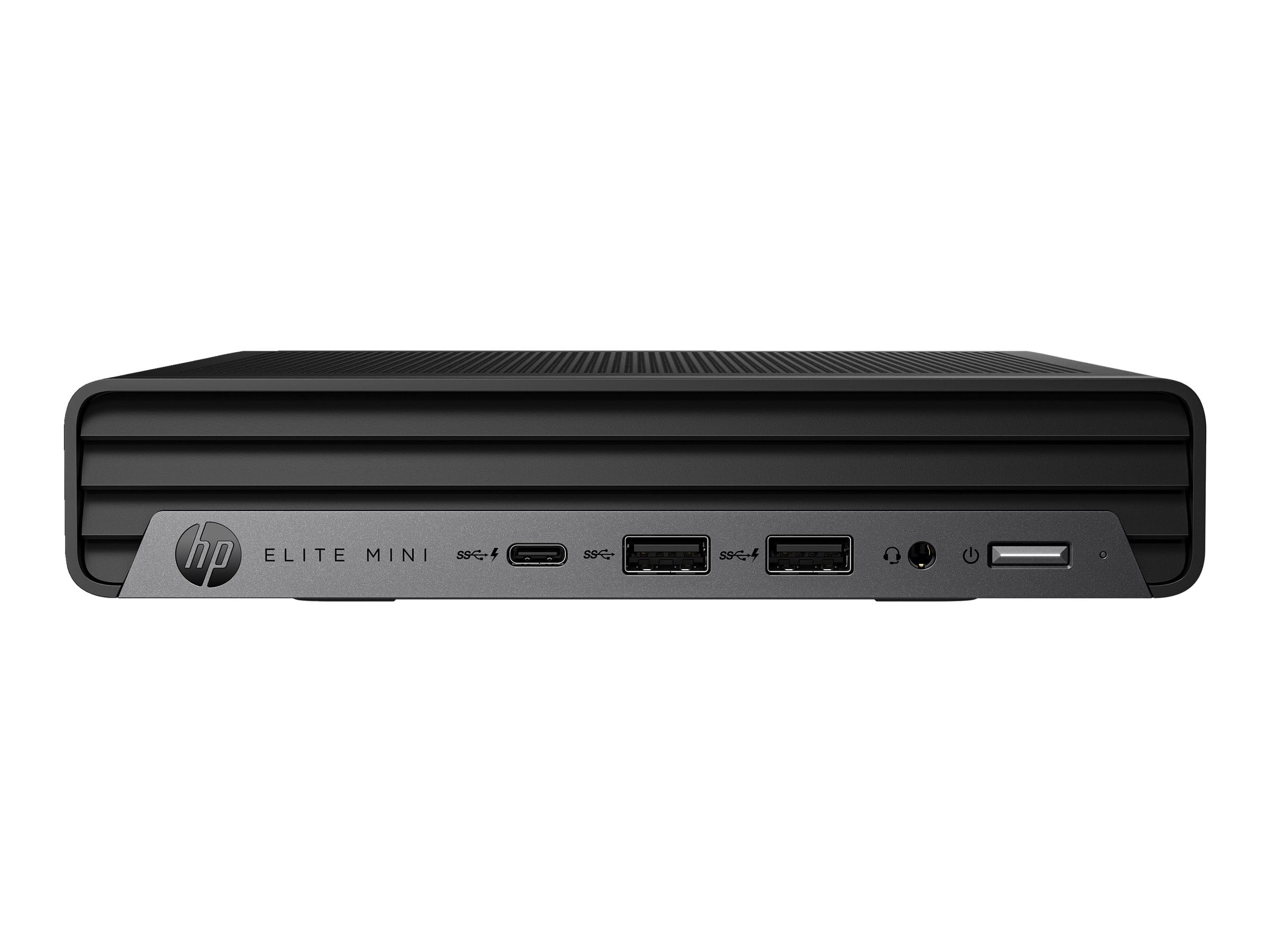 HP Mini IP Conference PC - Mini Desktop - Core i7 13700T / 1.4 GHz - vPro - RAM 16 GB - SSD 256 GB - NVMe - UHD Graphics 770 - 1GbE, 2.5GbE, Wi-Fi 6E, Bluetooth 5.3 - WLAN: 802.11a/b/g/n/ac/ax (Wi-Fi 6E)