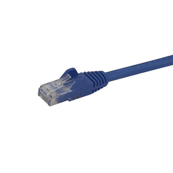 StarTech.com 10m Cat6 Snagless Gigabit UTP Netzwerkkabel - Cat 6 RJ45 Netzwerkkabel mit Knickschutz - Blau - Patch-Kabel - RJ-45 (M)