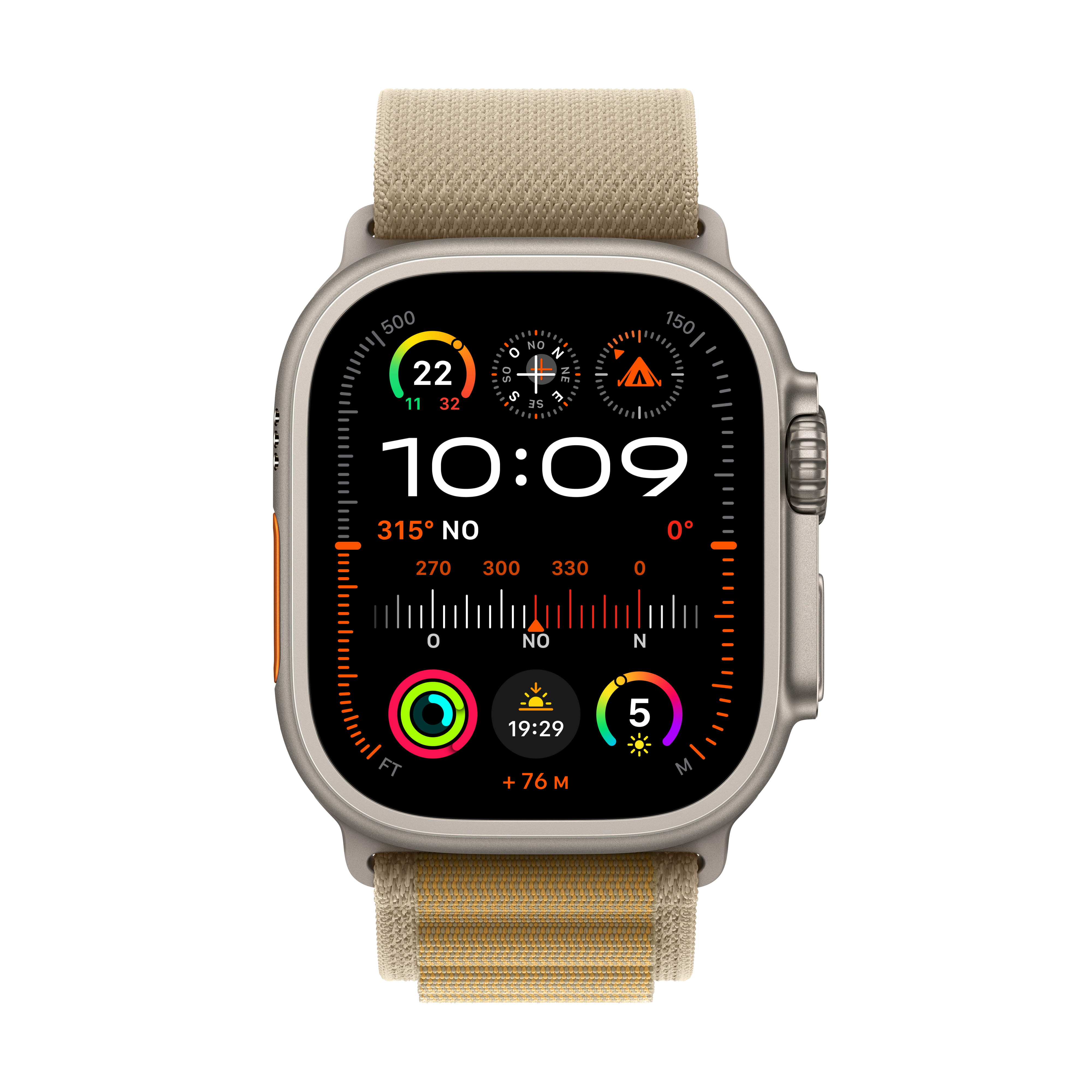 Apple Watch Ultra 2 - 49 mm - natürliches Titan
